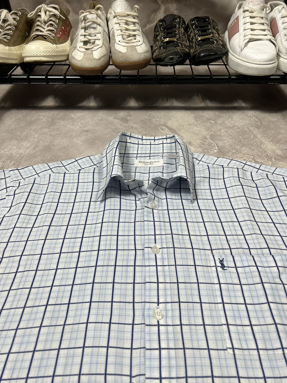 Yves Saint Laurent Vintage YSL y2k Shirt Size US XL / EU 56 / 4 - 8 Thumbnail