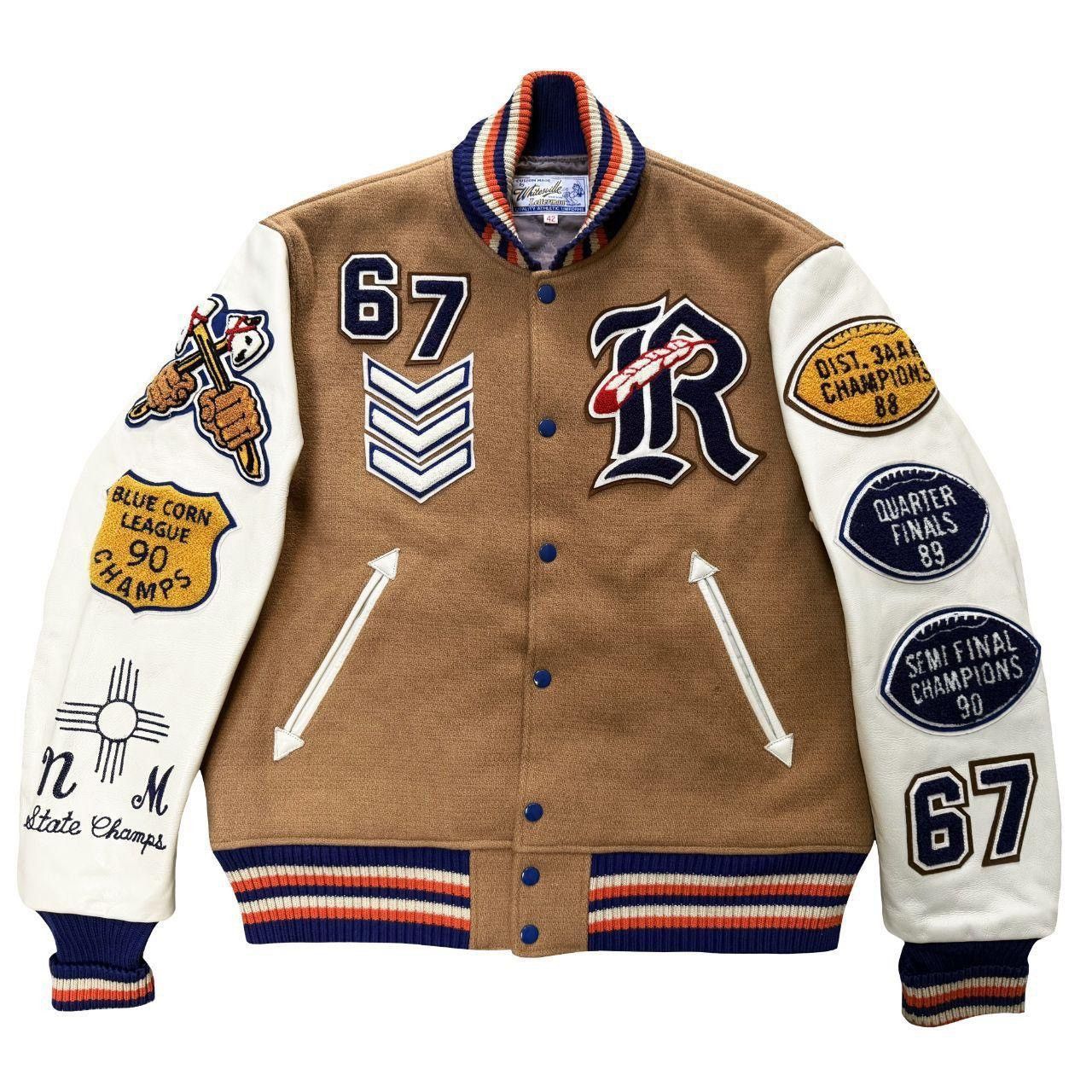 Whitesville Whitesville Varsity Jacket Size US XL / EU 56 / 4 - 1 Thumbnail