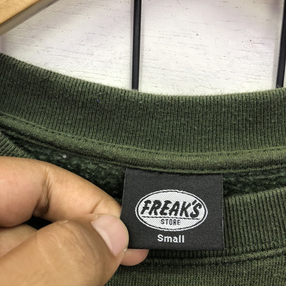 Japanese Brand Freak Store Patches Design Backhitt Sweatshirt Size US S / EU 44-46 / 1 - 12 Thumbnail