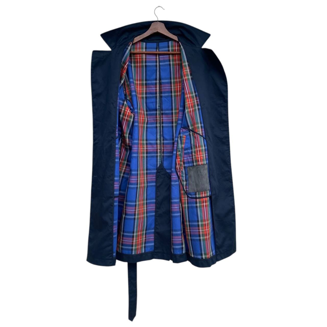JW Anderson JW Anderson x Uniqlo Double-Breasted Trench Coat - Navy Size US L / EU 52-54 / 3 - 8 Thumbnail