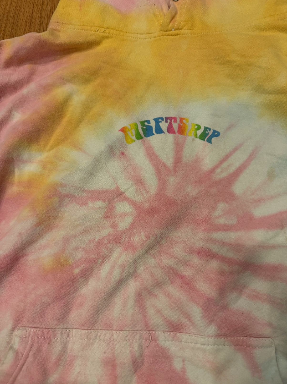 Msftsrep (1 of 1) Msftsrep Jaden Smith hand Tie-dyed hoodie Size US XXL / EU 58 / 5 - 3 Thumbnail