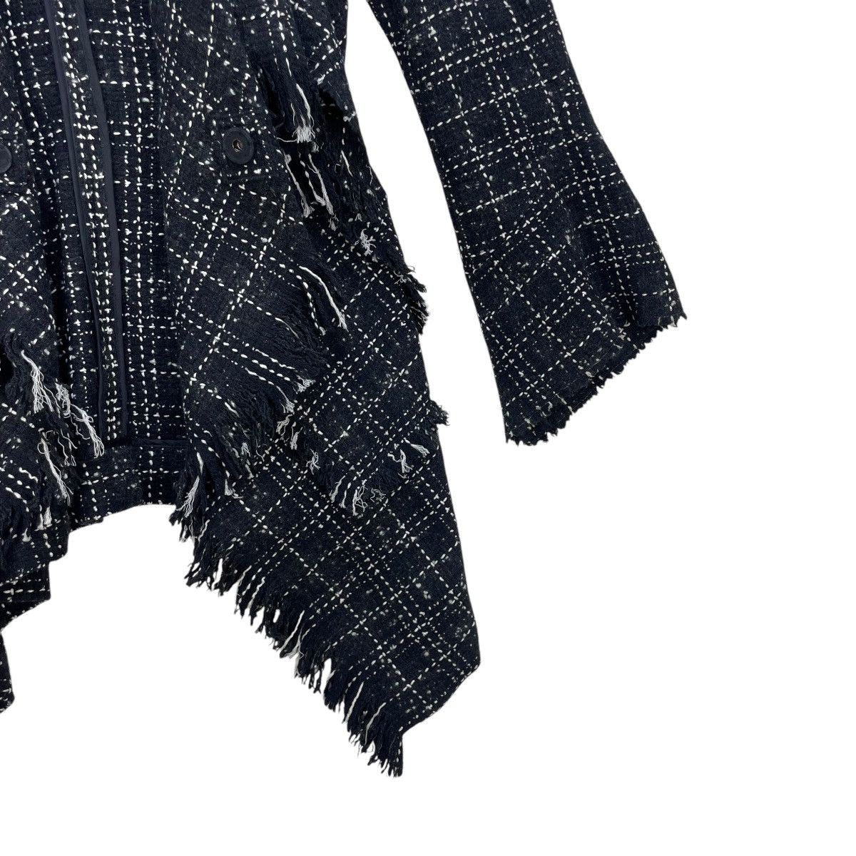 Hiroko Koshino Homme × Japanese Brand × Le Grande Bleu (L.G.B.) 💥Awesome Hiroko Korshino Unconstructed Stitching Gothic Size M / US 6-8 / IT 42-44 - 7 Thumbnail
