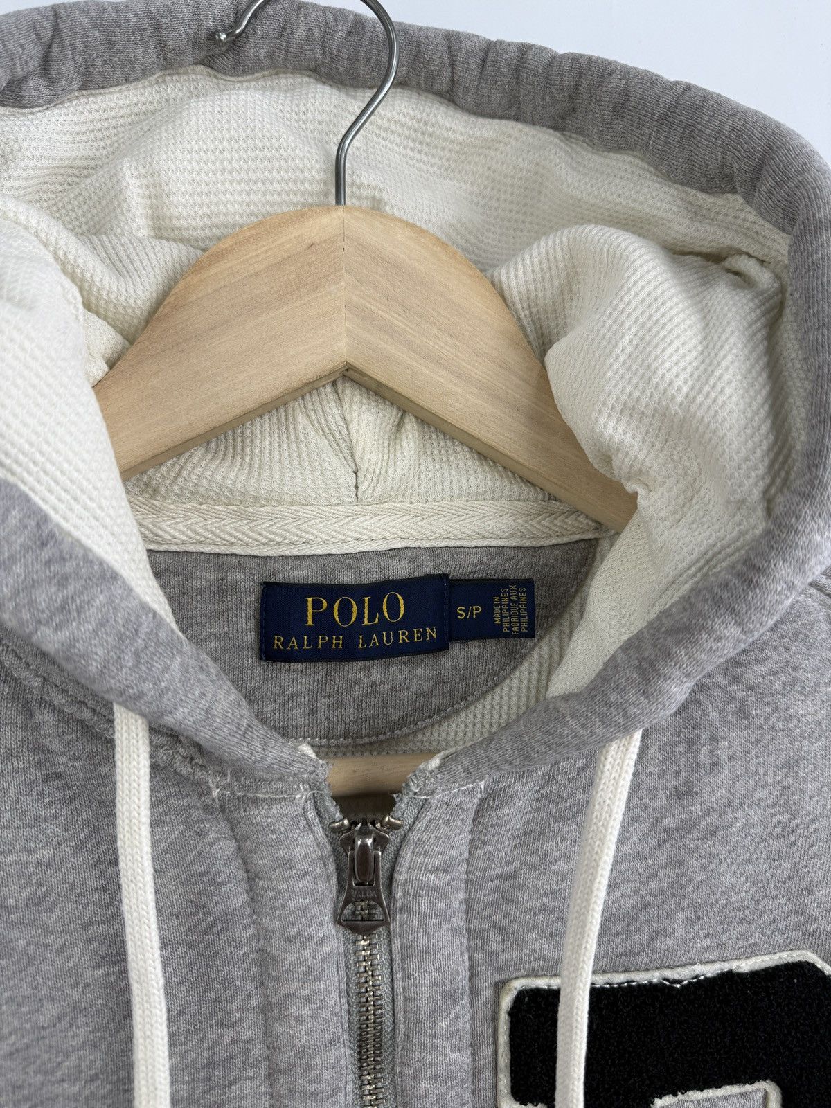 Polo Ralph Lauren 🇺🇸 Ralph Lauren Big Varsity Style P Vest Rare Retro Hype Y2K Size US S / EU 44-46 / 1 - 5 Thumbnail