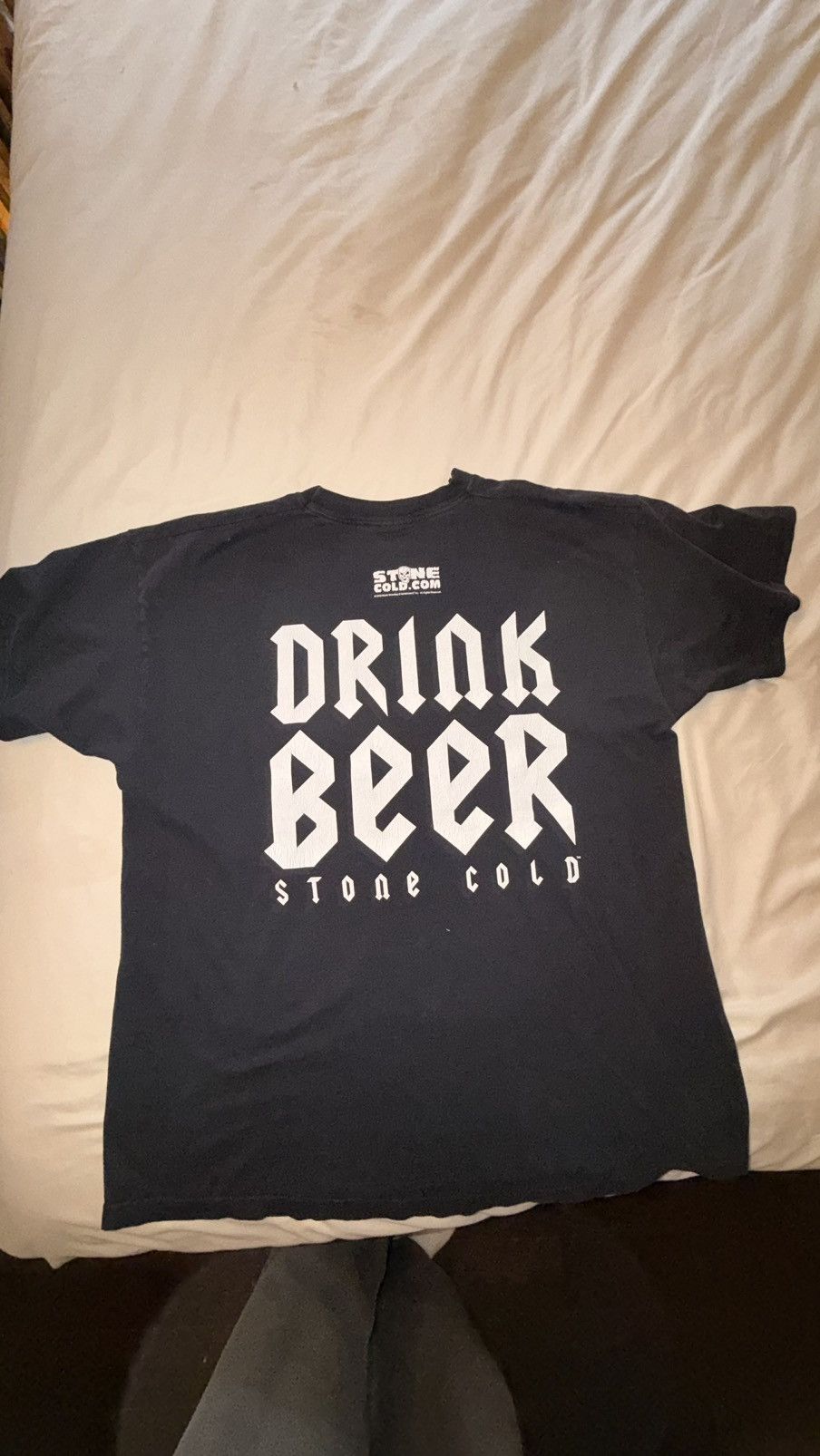 WWF Stone Cold WWF Drink Beer F Fear T Shirt Size US XL / EU 56 / 4 - 2 Thumbnail