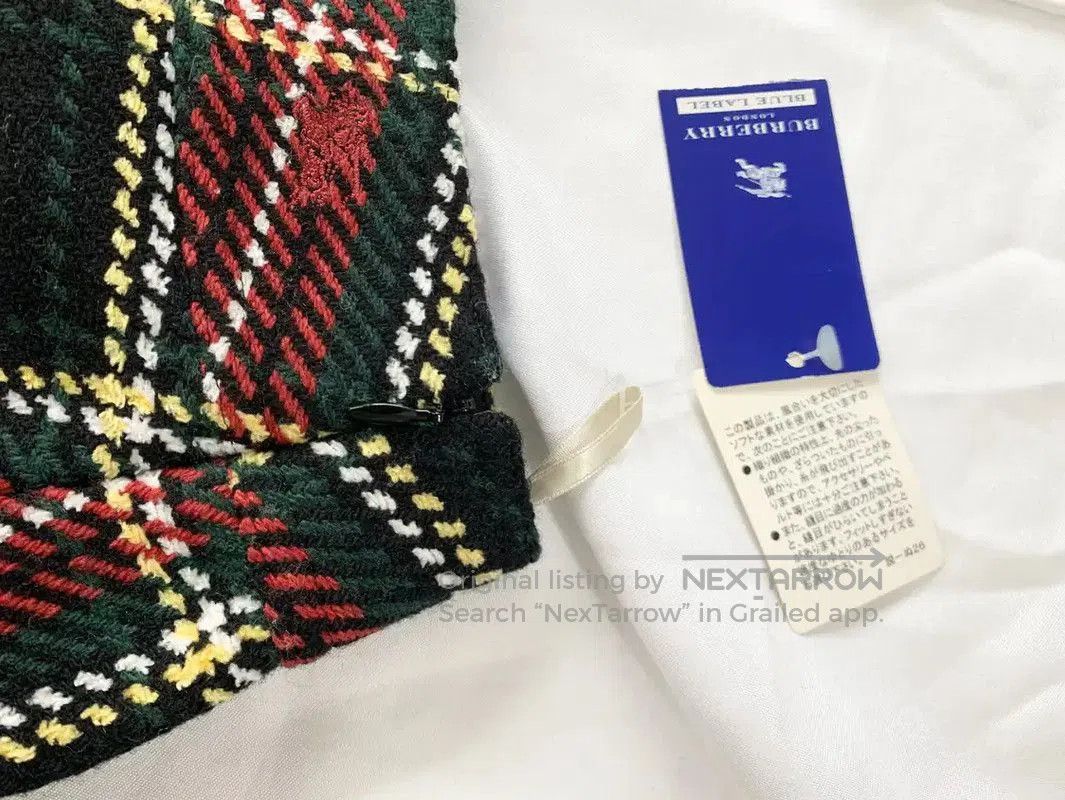 Burberry Burberry Red Cotton Skirt for Women. Size 23" - 5 Thumbnail