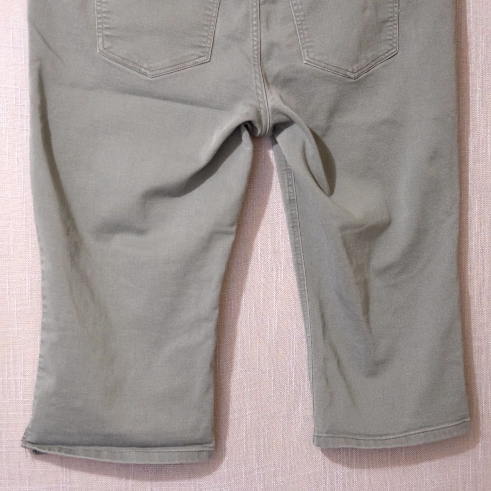 Liz Claiborne Liz Claiborne Capri Shirt Womens 16P Green Comfort Waist Casual Workwear 16P Green Capri Womens Sort? Size ONE SIZE - 7 Thumbnail