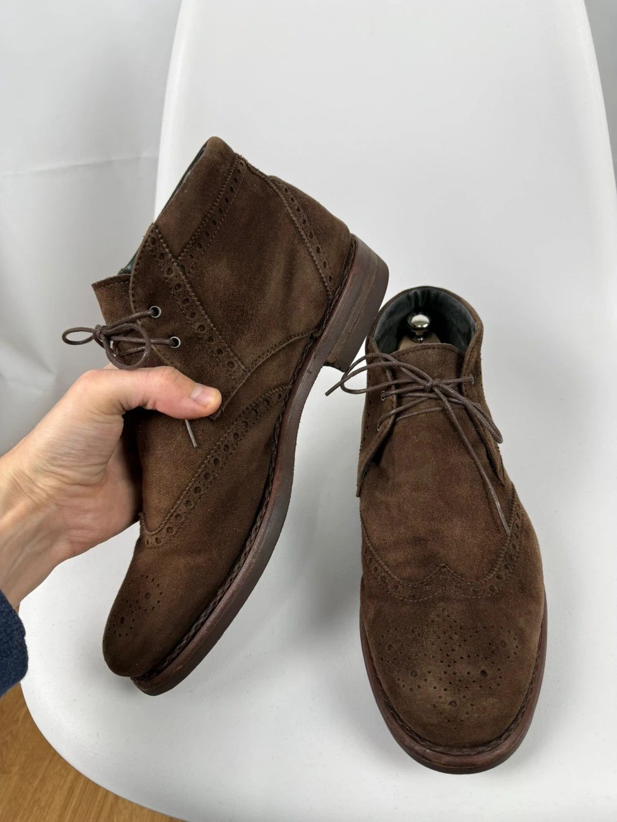 Other Fratelli Boglioli Suede Boots size 10 Size US 11 / EU 44 - 6 Thumbnail