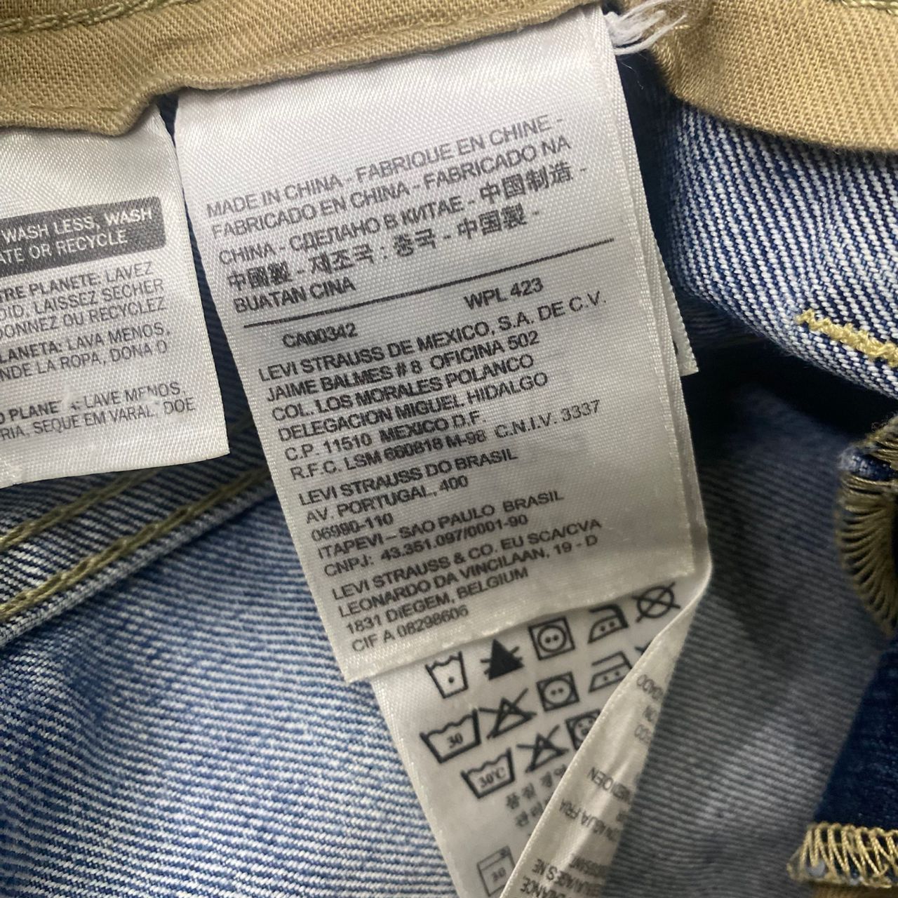 Levi's 💥Best Offer💥Vintage Levis 504 Distressed Denim Size US 34 / EU 50 - 18 Thumbnail
