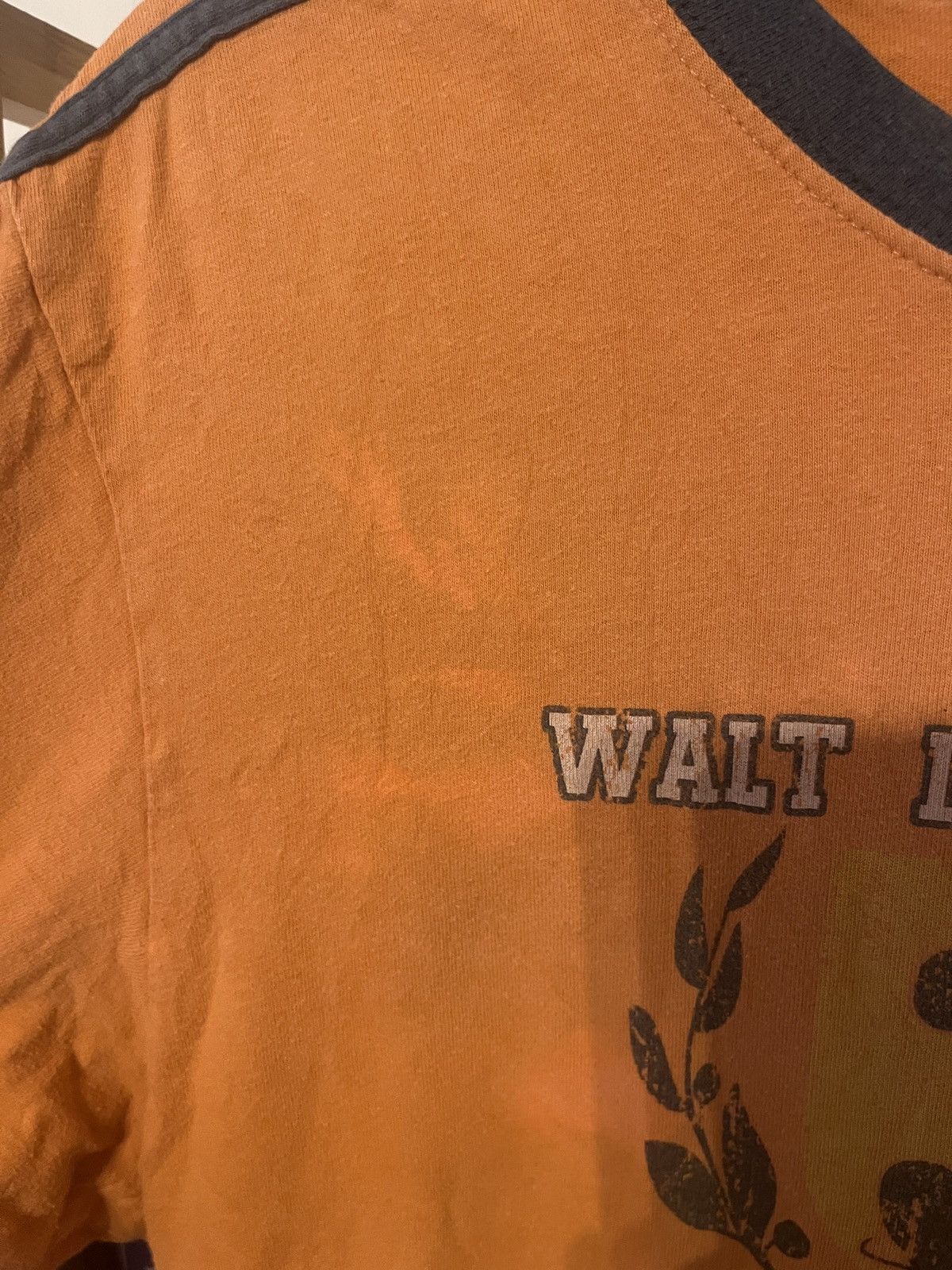 Disney × Mickey Mouse × Vintage Vintage Walt Disney World Mickey Mouse Ringer T Shirt Size US L / EU 52-54 / 3 - 2 Thumbnail