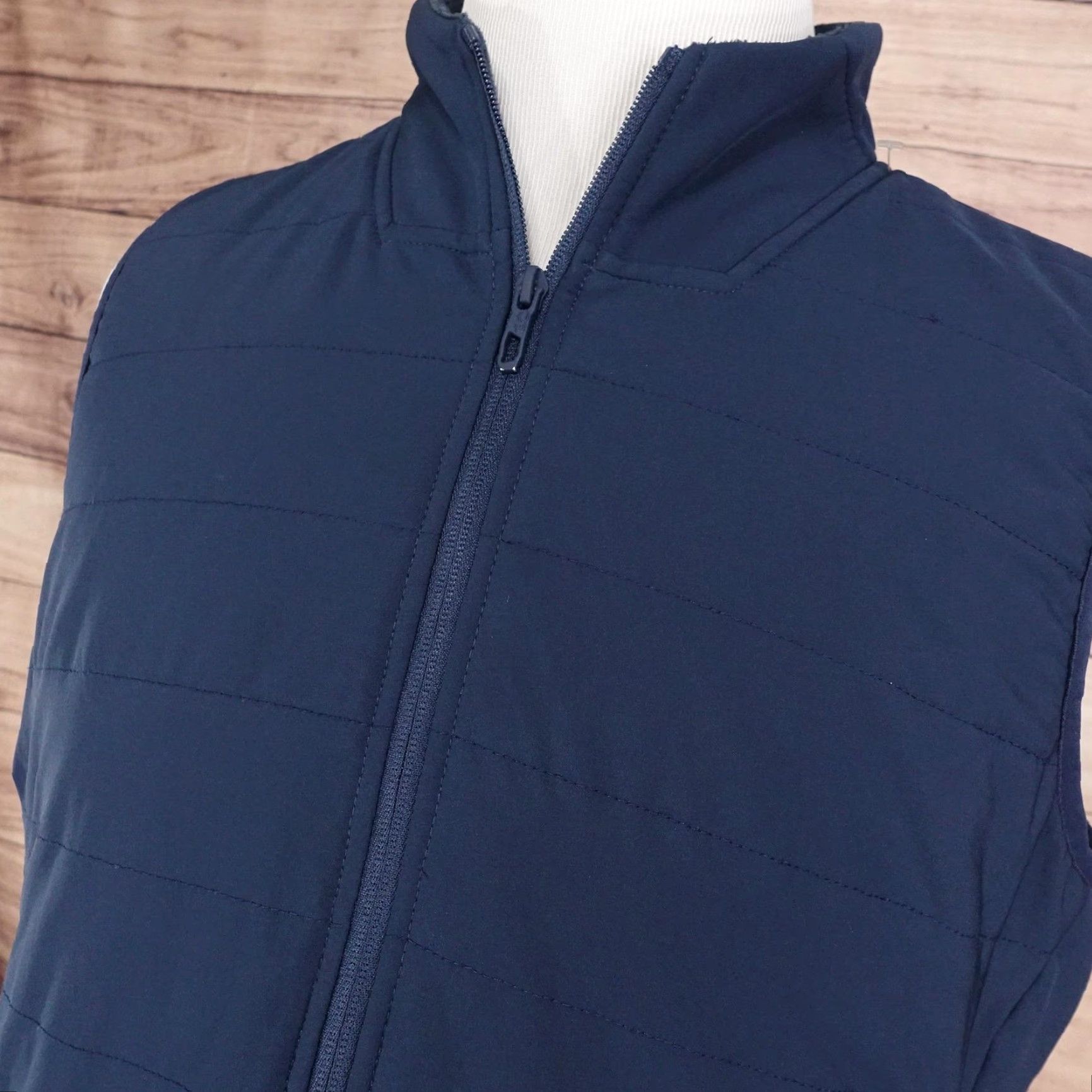 Spyder Spyder Vest Womens 2XL Navy Blue Full Zip Lightweight Outdoor Insulated Logo Size XXL / US 16-18 / IT 52-54 - 2 Thumbnail