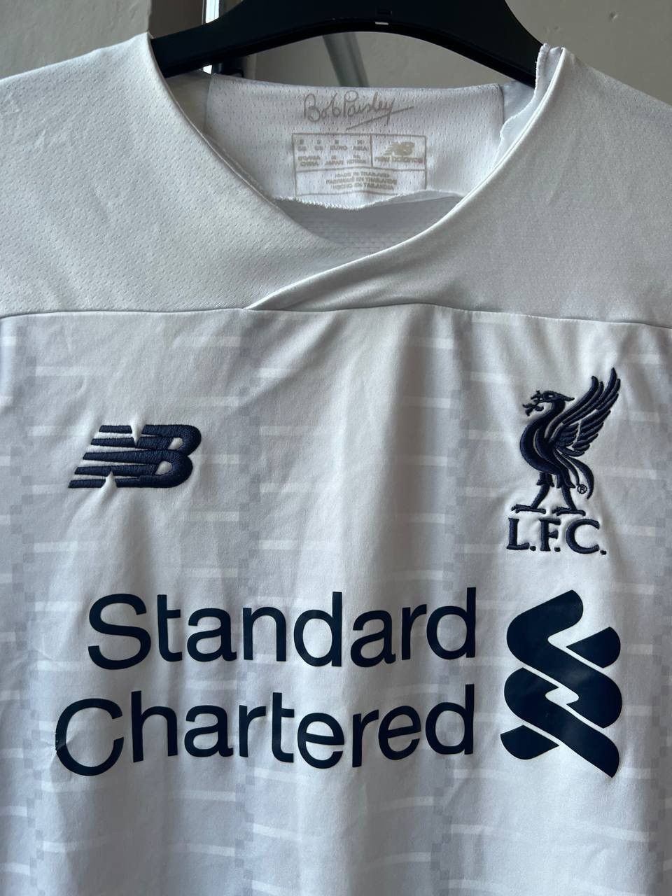 New Balance 2019/20 LIVERPOOL FC AWAY SOCCER JERSEY FOOTBALL SHIRT SZ S Size US S / EU 44-46 / 1 - 6 Thumbnail
