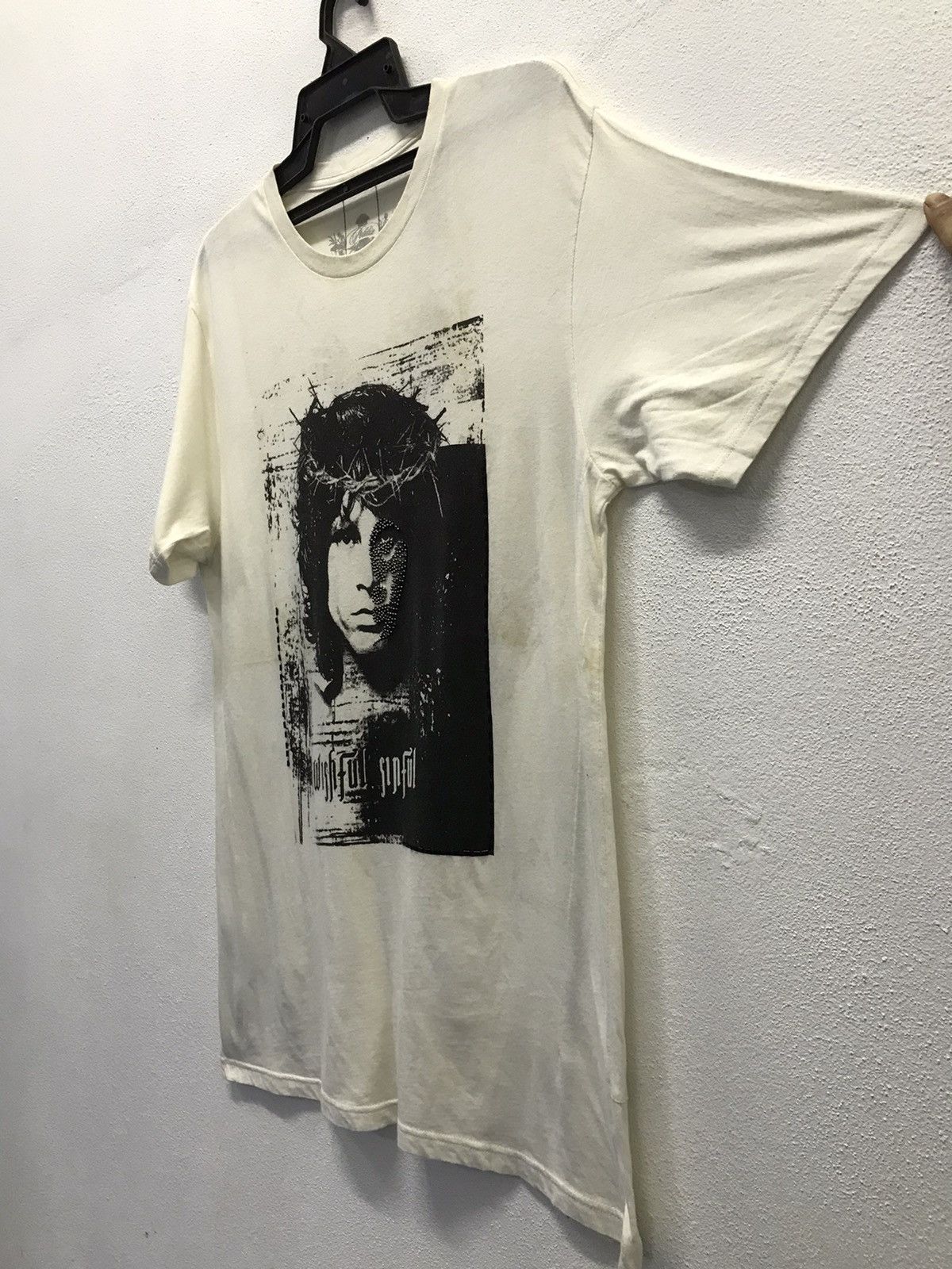 Vintage Vintage Politix Jim Morrison Wishful Sinful Shirt Size US L / EU 52-54 / 3 - 4 Thumbnail