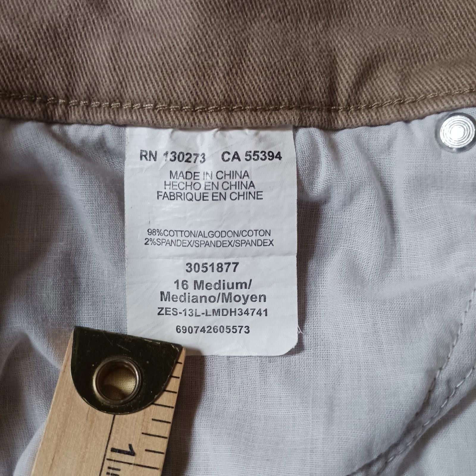 Lee Lee Relaxed Fit Womens Brown Straight Leg Jeans 16M (34×30) Size 38" / US 16 / IT 52 - 5 Thumbnail