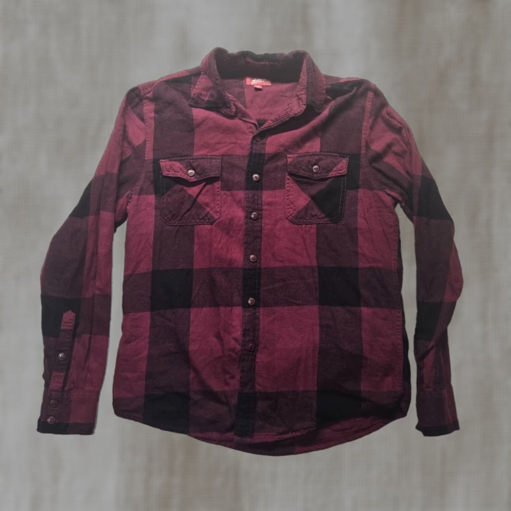 Vintage Arizona Jeans Shirt Women L Red Plaid Button-Up Long Sleeve Casual Size L / US 10 / IT 46 - 1 Thumbnail