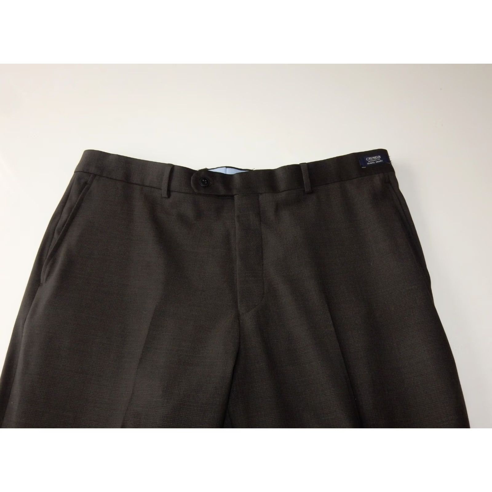 Cremieux Daniel Cremieux Men's Dress Pants Pants 38 Regular Brown Flat Front NWT Dress Pants Mens 38R Size US 38 / EU 54 - 4 Thumbnail