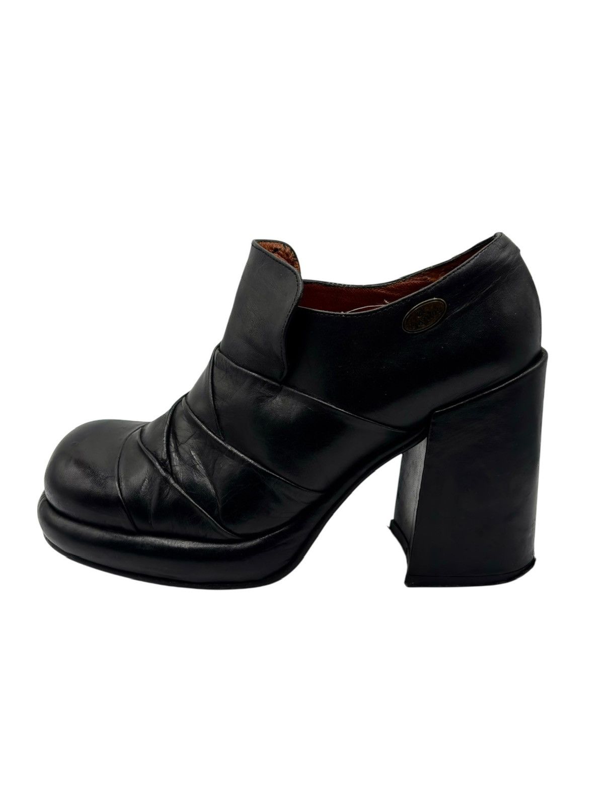 Cowboy Equipment Vintage El Dantes block platform leather heels Size 41 Size US 11 / IT 41 - 8 Thumbnail