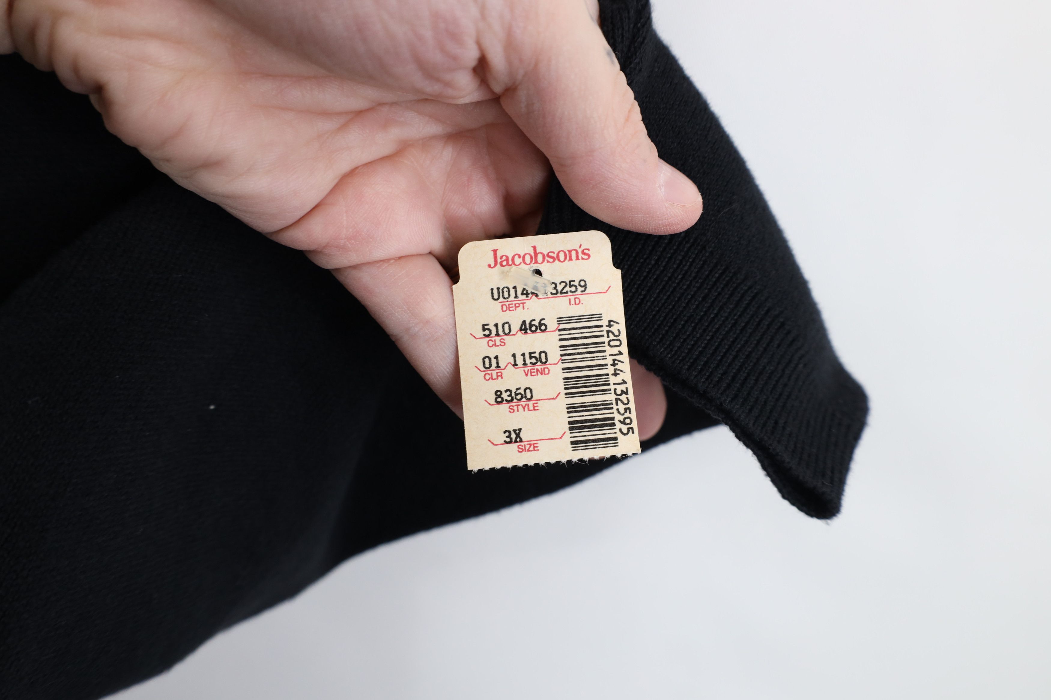 Vintage Deadstock Vtg 90s Streetwear Animal Collared Sweater USA Size 3XL / US 20-22 - 11 Thumbnail