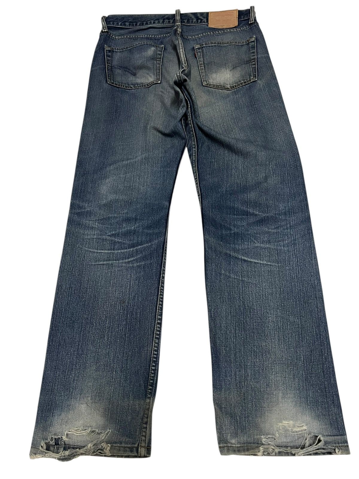 Levi's Vintage Levi’s 505-03 Faded Distress Jean Size US 34 / EU 50 - 2 Thumbnail