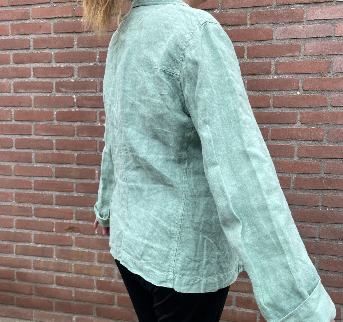 OSKA × Vintage Oska blazer 100% linen y2k avantgarde merch opium rap Size L / US 10 / IT 46 - 6 Thumbnail