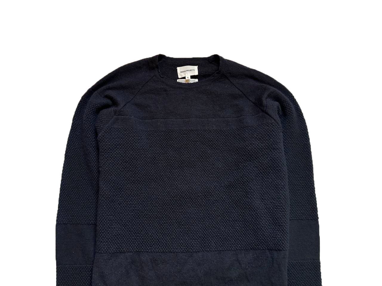 Norse Projects Knitted blue sweater Norse Projeckts made of wool. Size US L / EU 52-54 / 3 - 2 Thumbnail