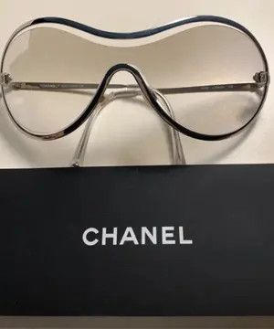 CHANEL Sunglasses 4030 Rimless Rhinestone 4017 Shields