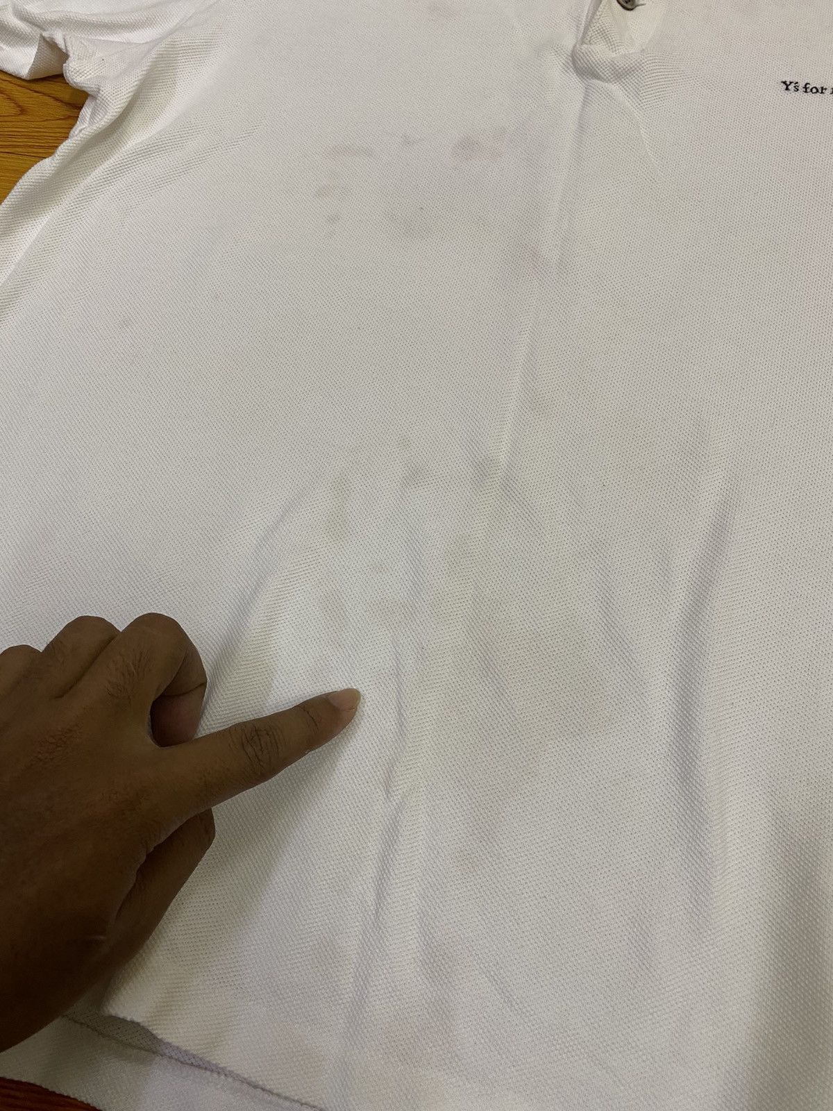 Y's for Men × Yohji Yamamoto Yohji Yamamoto Ys For Men Polo Tee Size US L / EU 52-54 / 3 - 7 Thumbnail