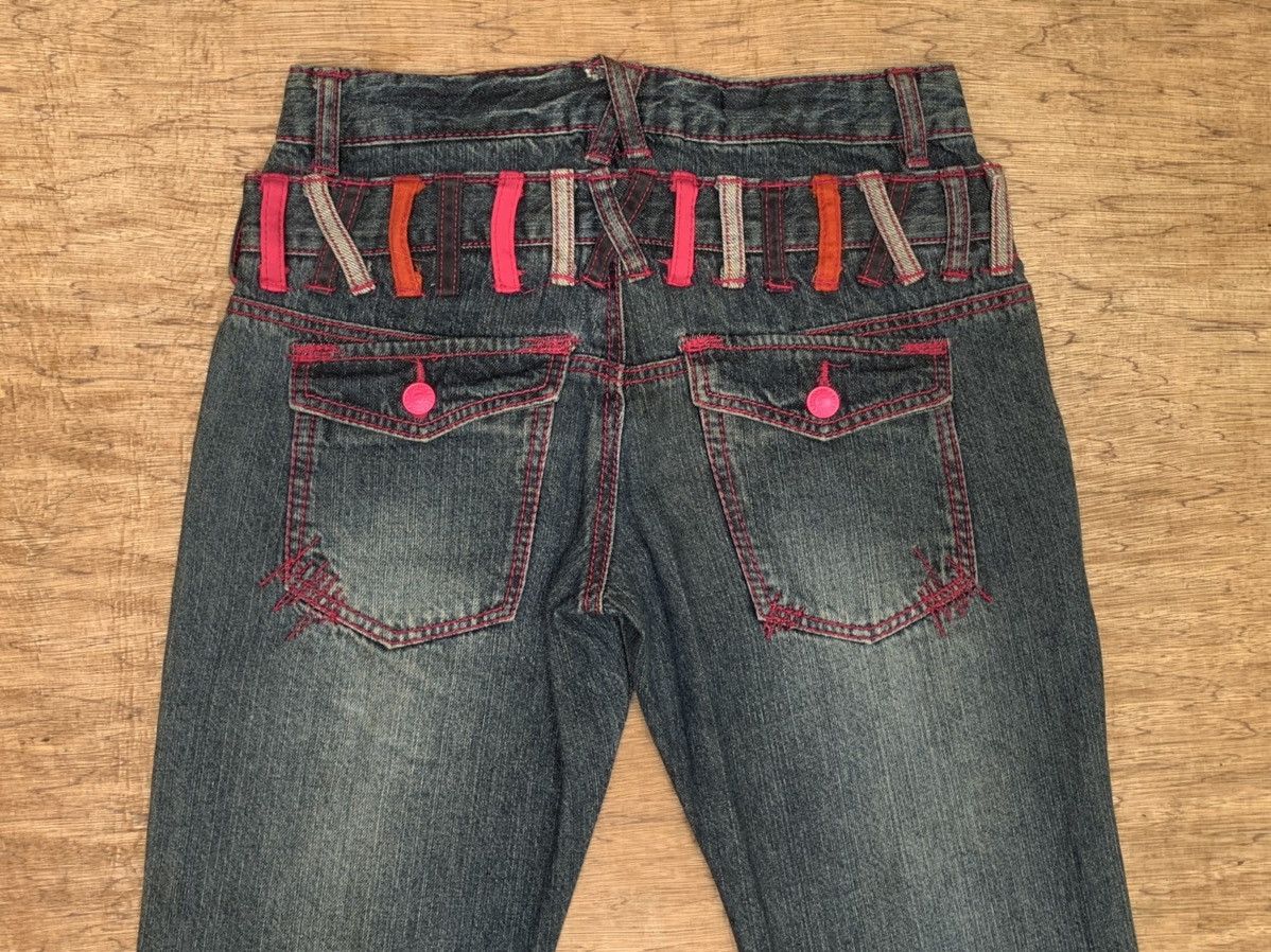 Fiorucci Rare.. Fiorucci Double Waist ZipperJean Pants Size US 28 / EU 44 - 13 Thumbnail