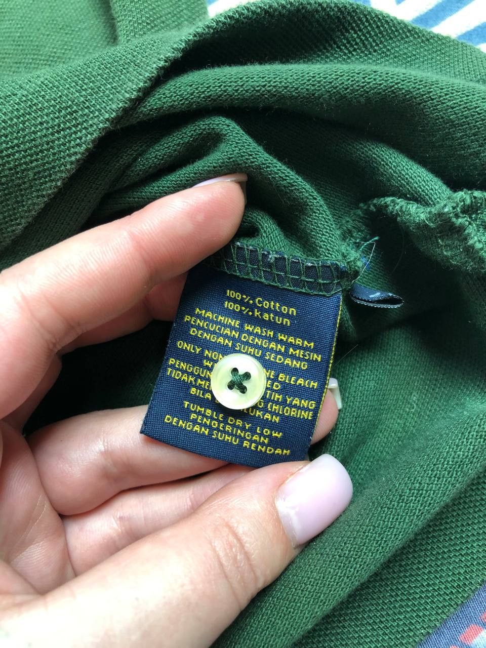 Polo Ralph Lauren Vintage Polo Ralph Lauren with short sleeves Y2K Size US M / EU 48-50 / 2 - 3 Thumbnail