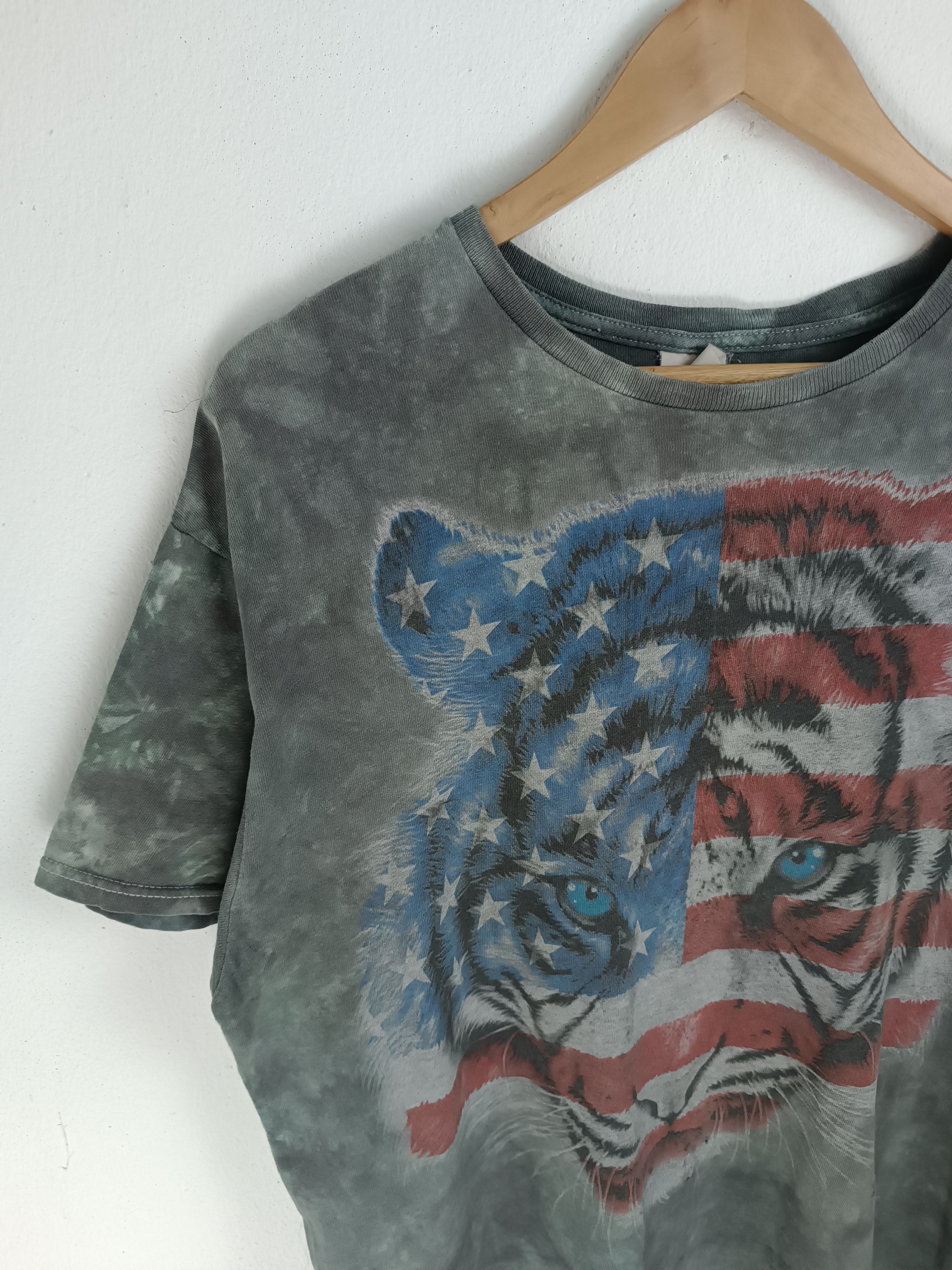 Other THRASHED FADED VINTAGE TIGER OF USA 4TH OF JULY INDEPENDENCE Size US L / EU 52-54 / 3 - 5 Thumbnail