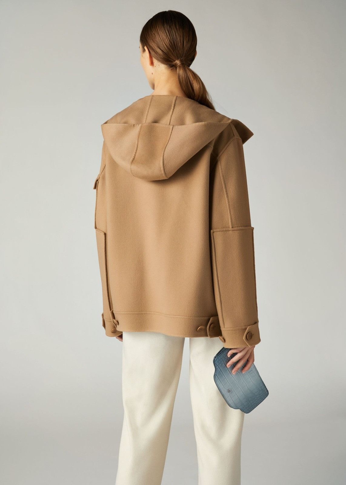 Loro Piana o1srvl11e0924 Holeg Cshmere Jacket in Camel Size L / US 10 / IT 46 - 3 Thumbnail