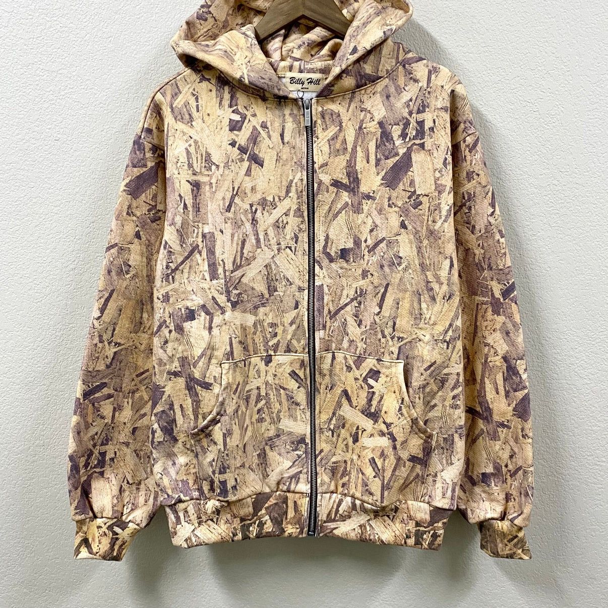 Billy Hill Billy Hill ‘OSB Woodchip’ ZipUp Hoodie Size US M / EU 48-50 / 2 - 1 Thumbnail