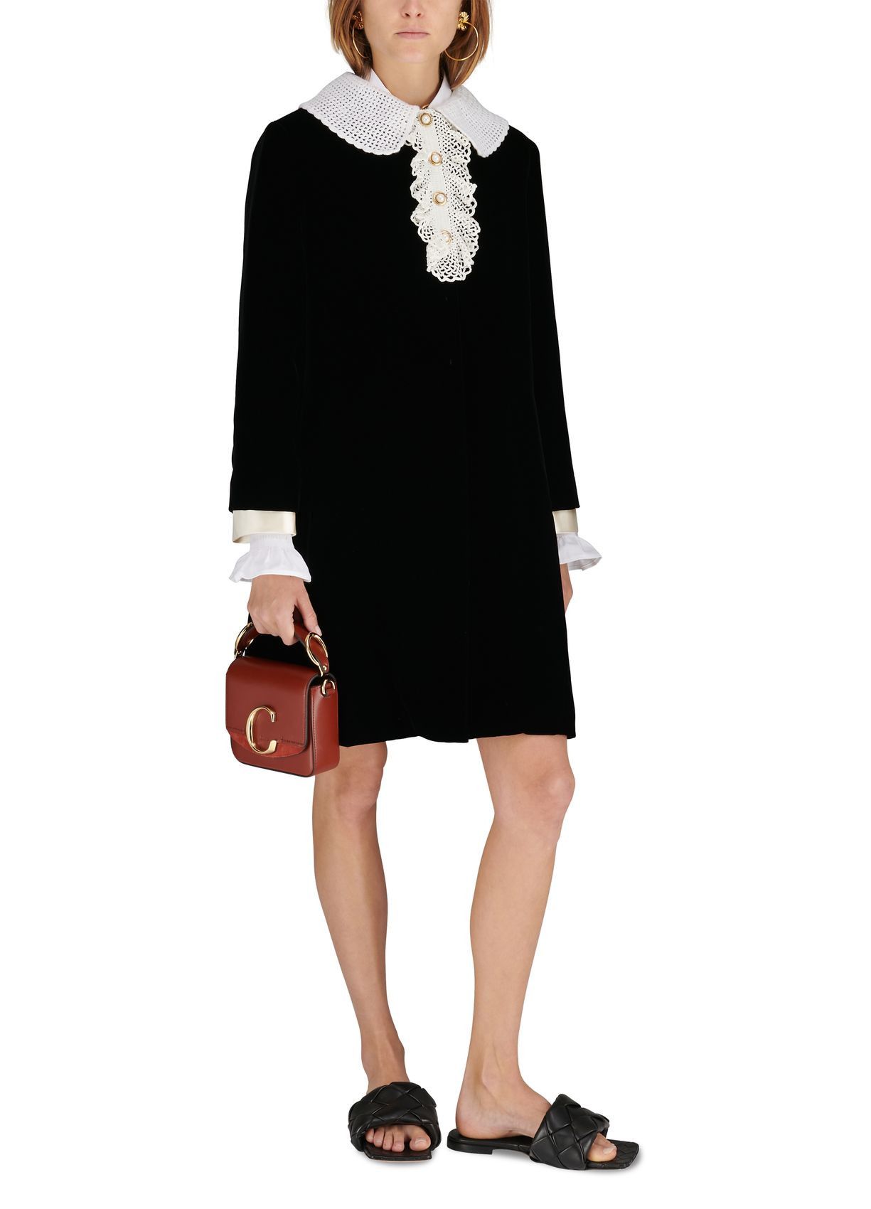 Miu Miu o1la1rc1a0724 Long Jacket in Black Size XS / US 0-2 / IT 36-38 - 5 Thumbnail
