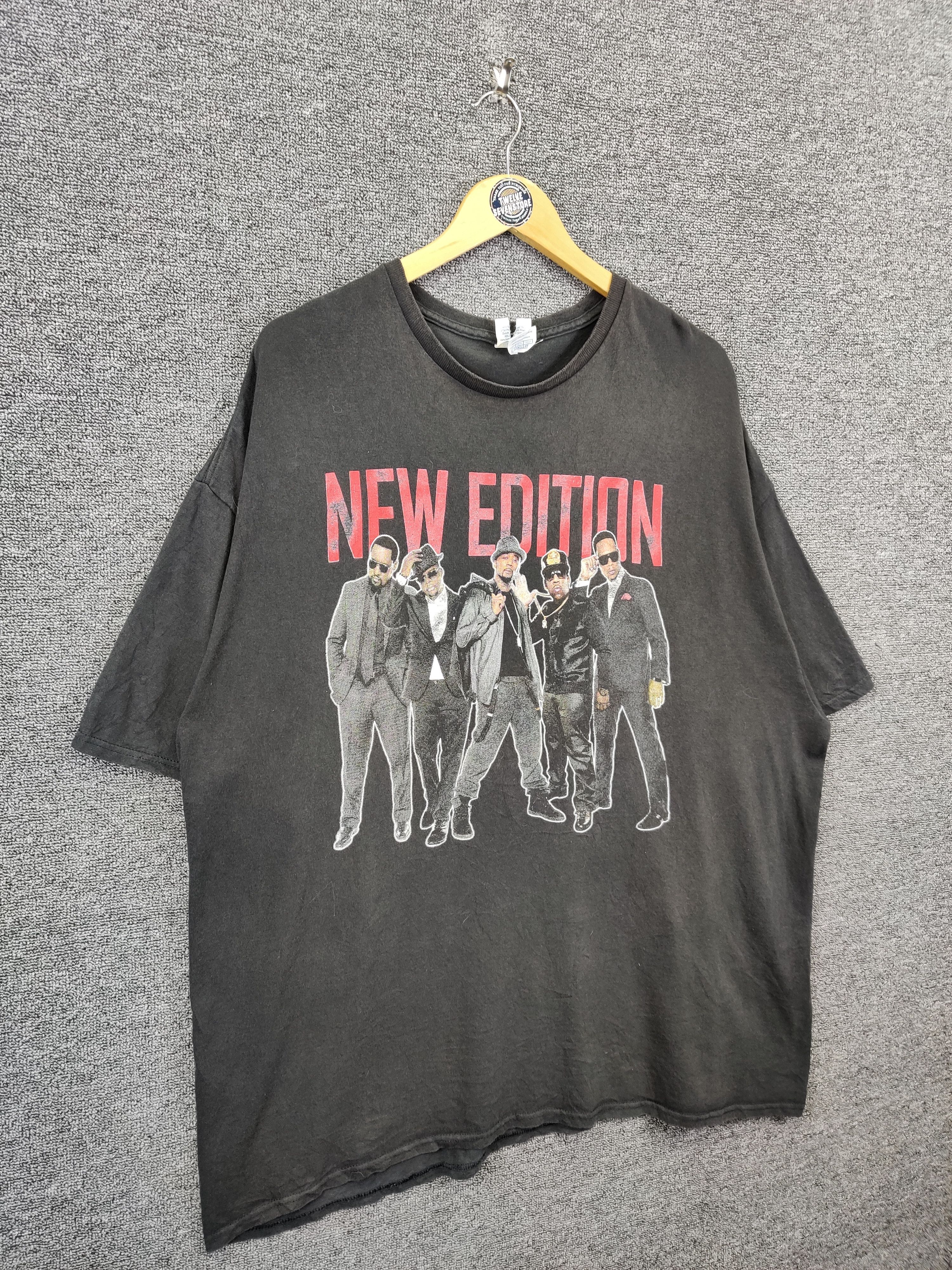Band Tees Vintage New Edition Rap Tee Tshirt Size US XXL / EU 58 / 5 - 5 Thumbnail