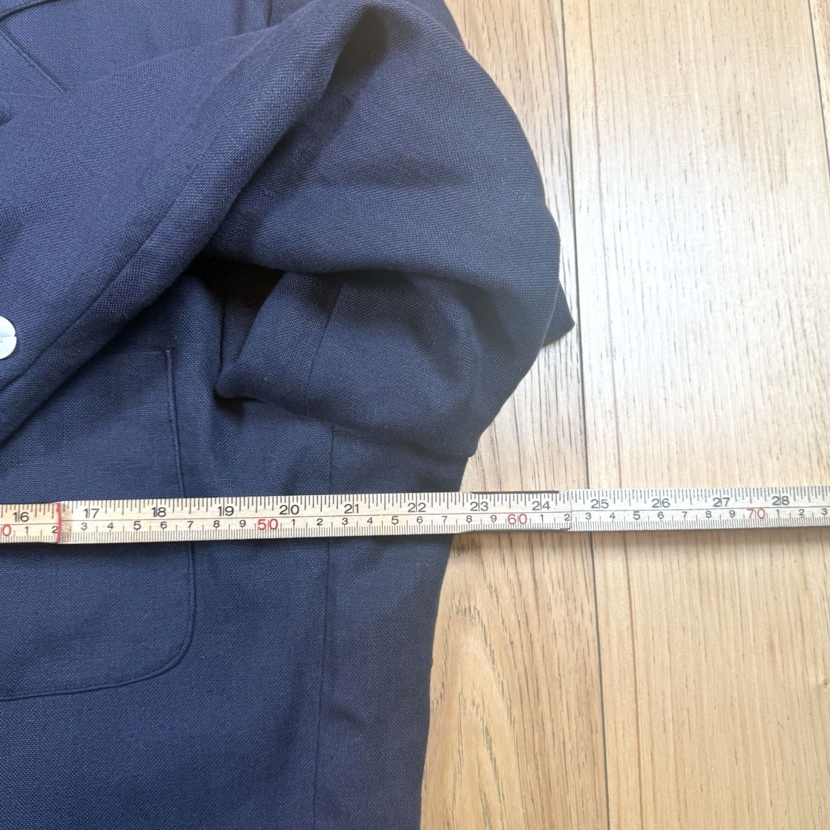 Neiman Marcus VINTAGE Neiman Marcus Blues Sports Coat Blazer USA Made Mens 44 Blue Bleeker? Size 44R - 7 Thumbnail