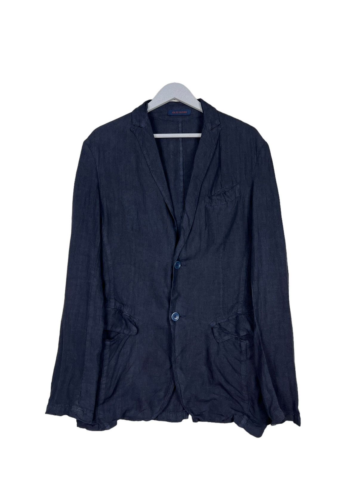 Other 🔥 JEY COLE MAN LINEN SUIT LAZER JACKET MADE IN ITALY Size US S / EU 44-46 / 1 - 2 Thumbnail