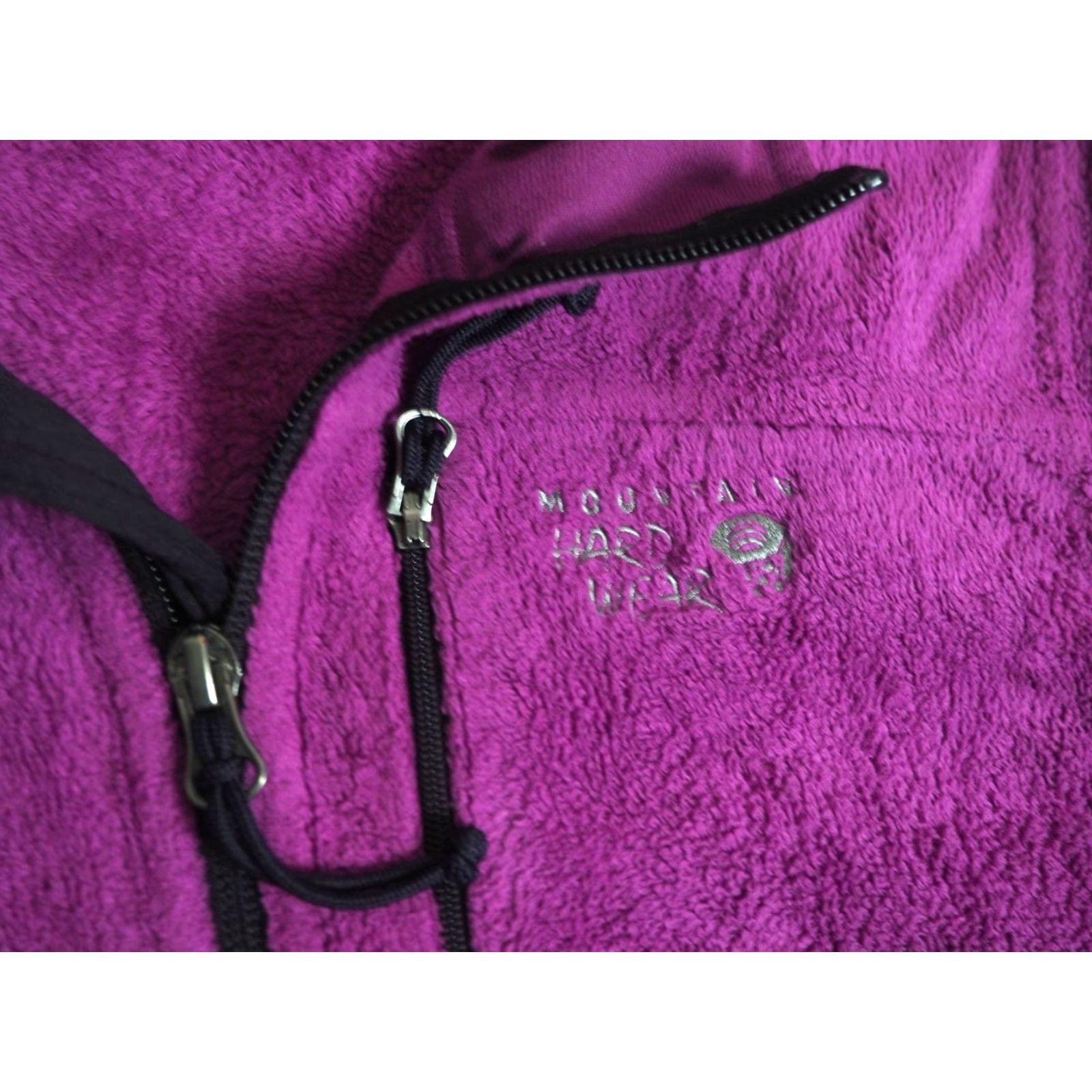 Mountain Hardwear Mountain Hardwear Jacket Adult M Purple Full Zip Outdoor Hiking Logo Fleece Womens Size M / US 6-8 / IT 42-44 - 6 Thumbnail