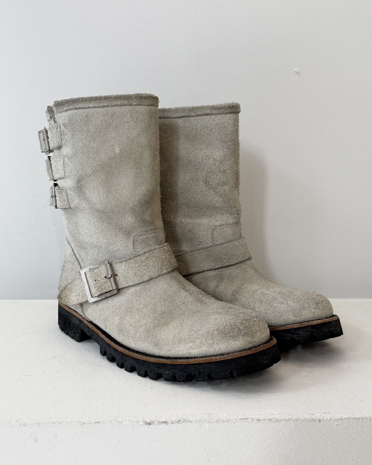 Junya Watanabe Junya Watanabe Suede Leather Engineered Low Boots Size US 6 / IT 36 - 3 Thumbnail