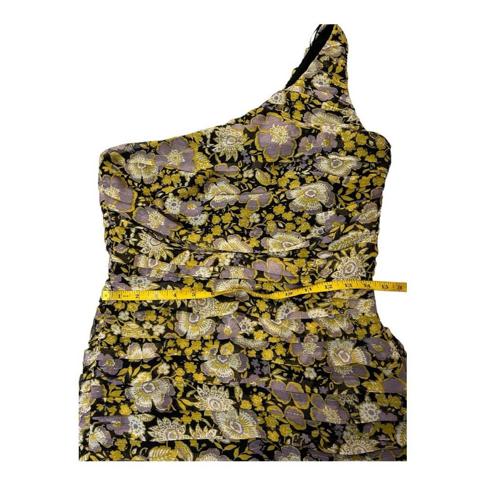 Zara Zara l Black Gold Floral Mini Dress Medium Size M / US 6-8 / IT 42-44 - 6 Thumbnail