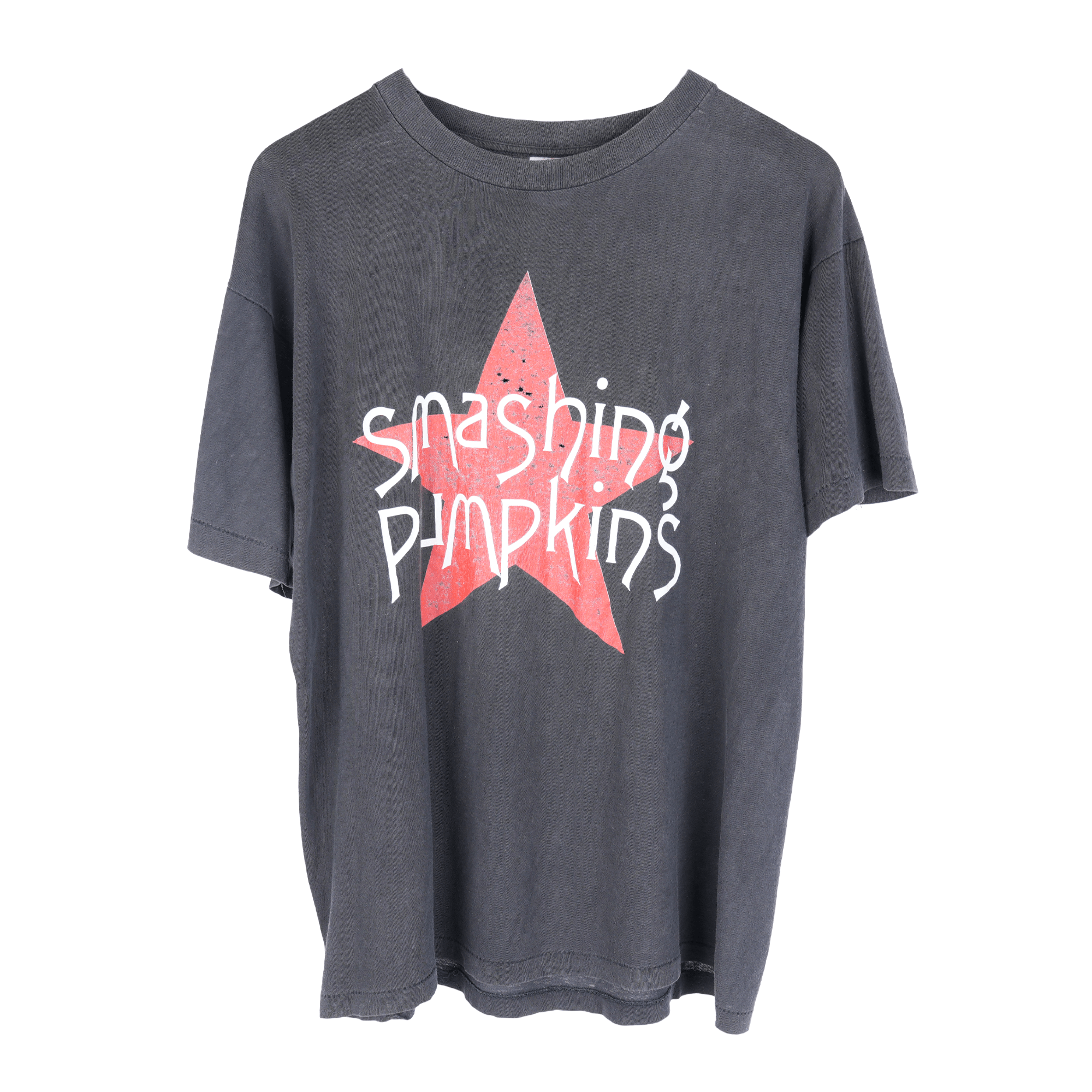 Vintage VINTAGE 90'S SMASHING PUMPKINS RED STAR TEE Size US L / EU 52-54 / 3 - 6 Thumbnail