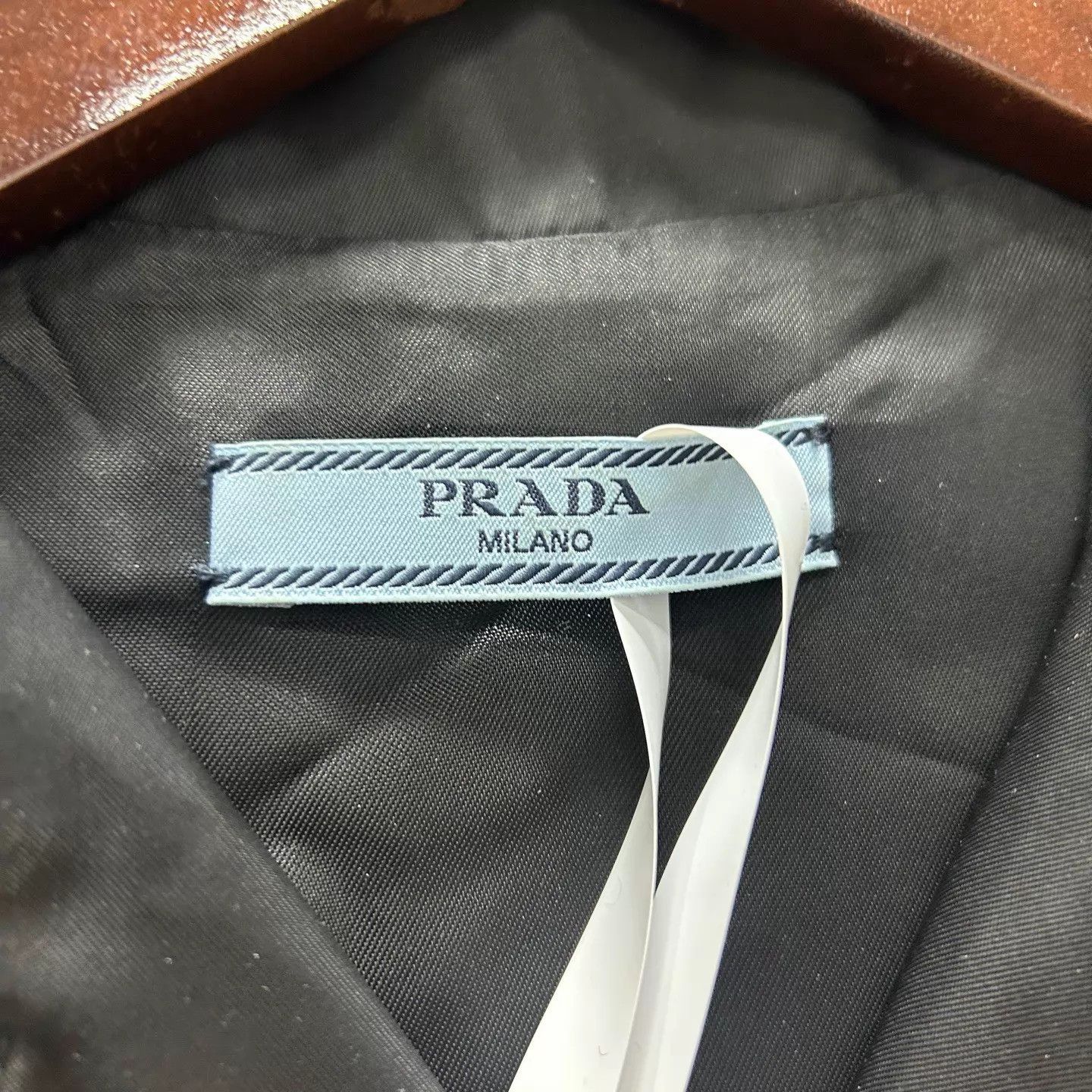 Prada Prada Black Nylon SS Metal Triangle Logo 36 New Size XS / US 0-2 / IT 36-38 - 4 Thumbnail