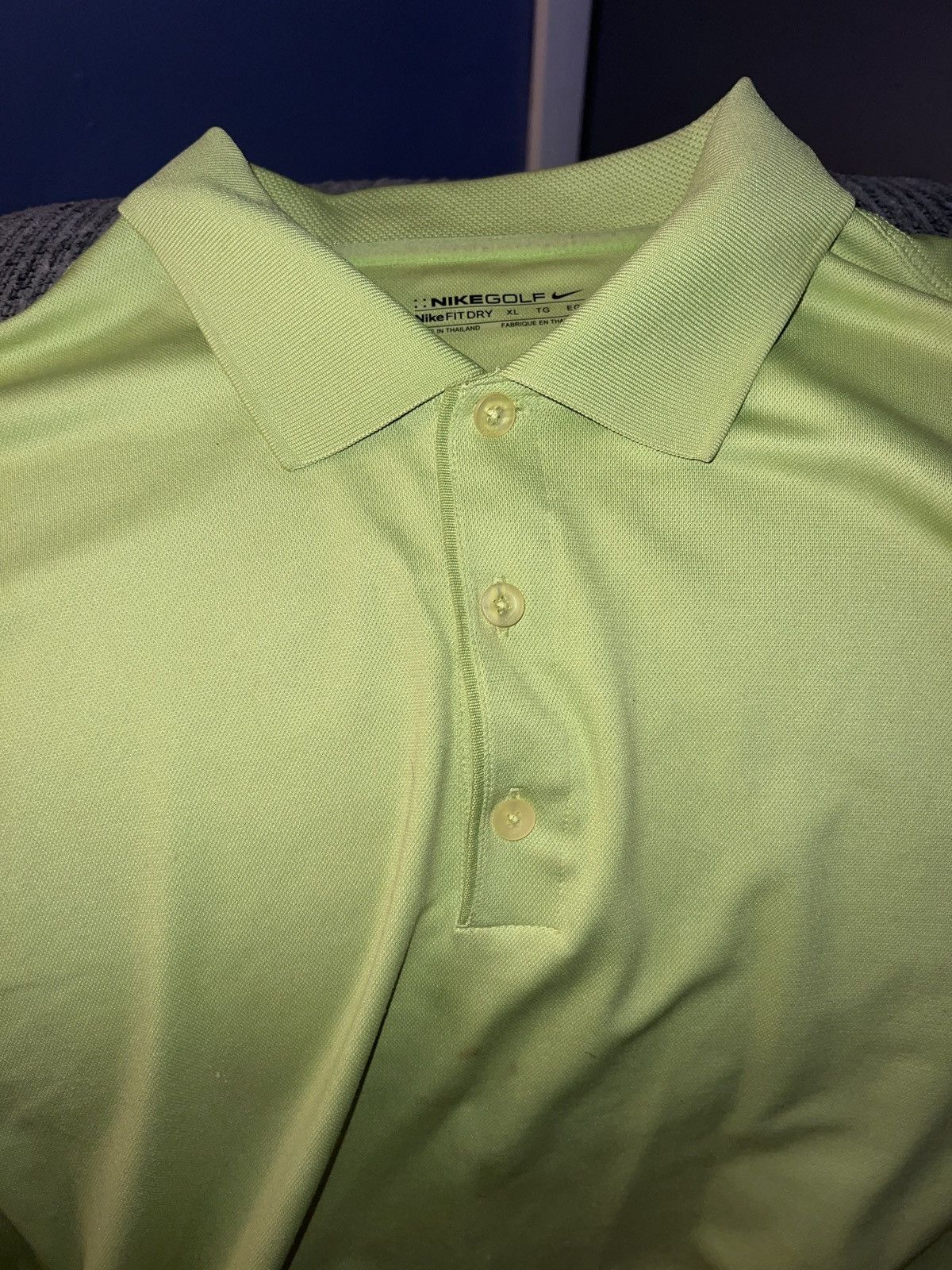 Nike Nike Golf Fit Dry Castnylons Polo Size US XL / EU 56 / 4 - 2 Thumbnail