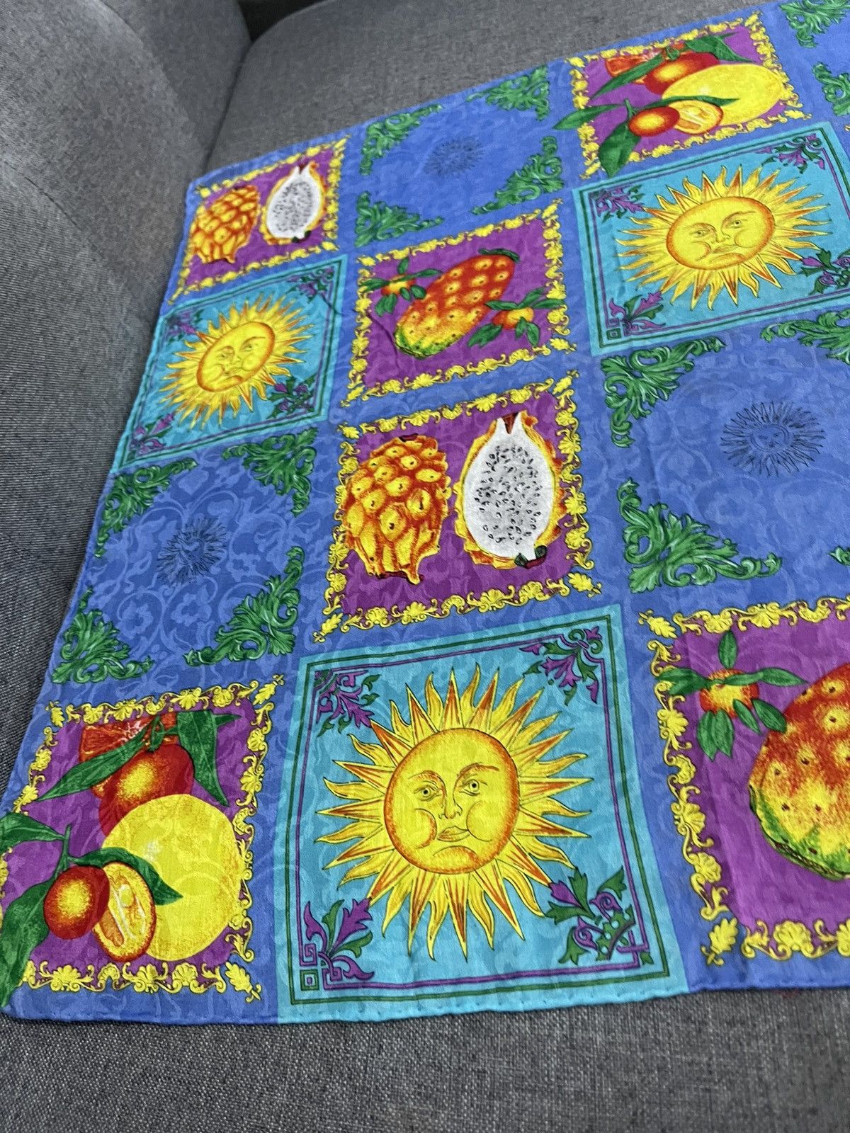 Versace Gianni Versace Sun Pocket Square/Bandana Size ONE SIZE - 5 Thumbnail