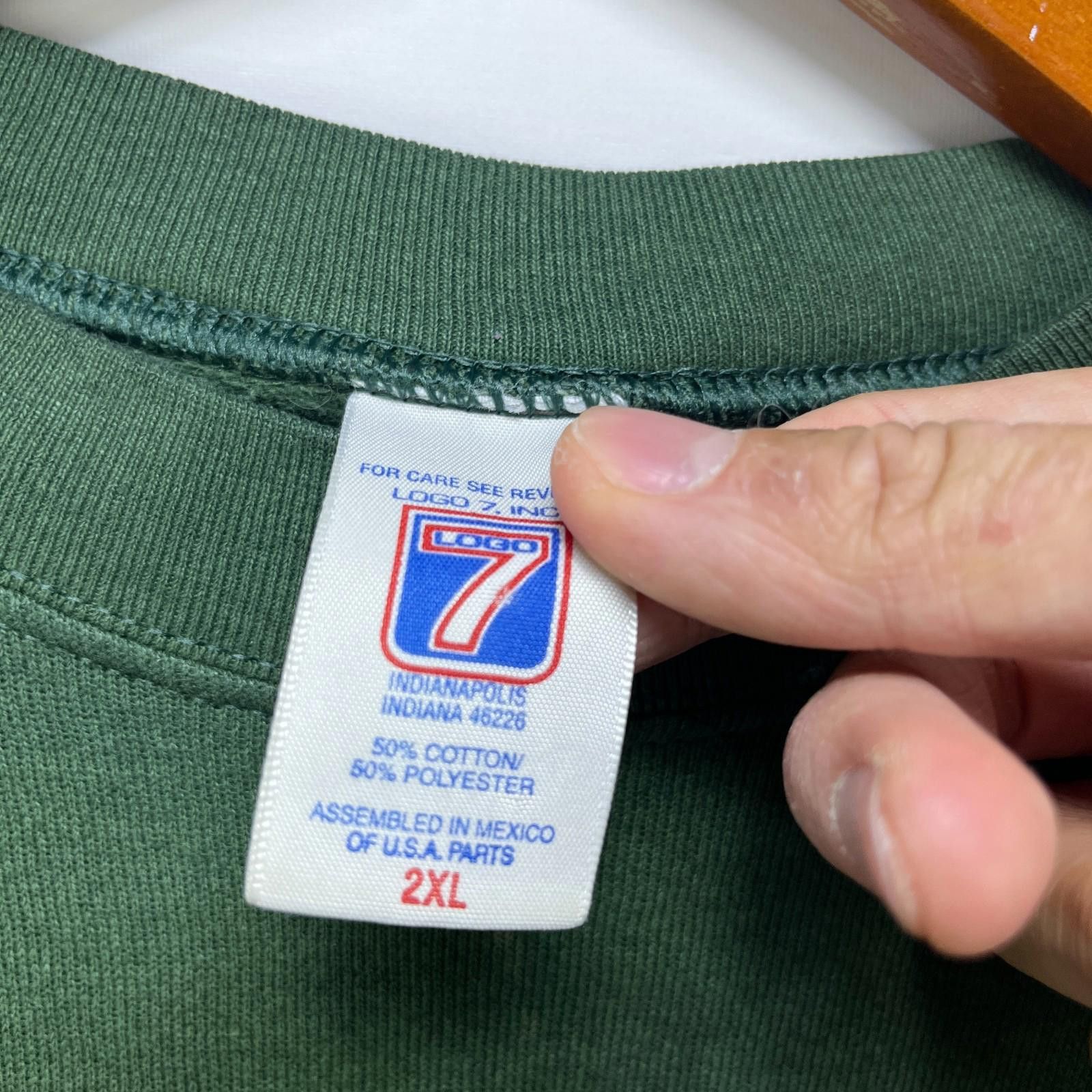 Logo 7 Vintage 90s Minnesota Wild Hockey Logo 7 Sweatshirt 2XL Size ONE SIZE - 7 Thumbnail
