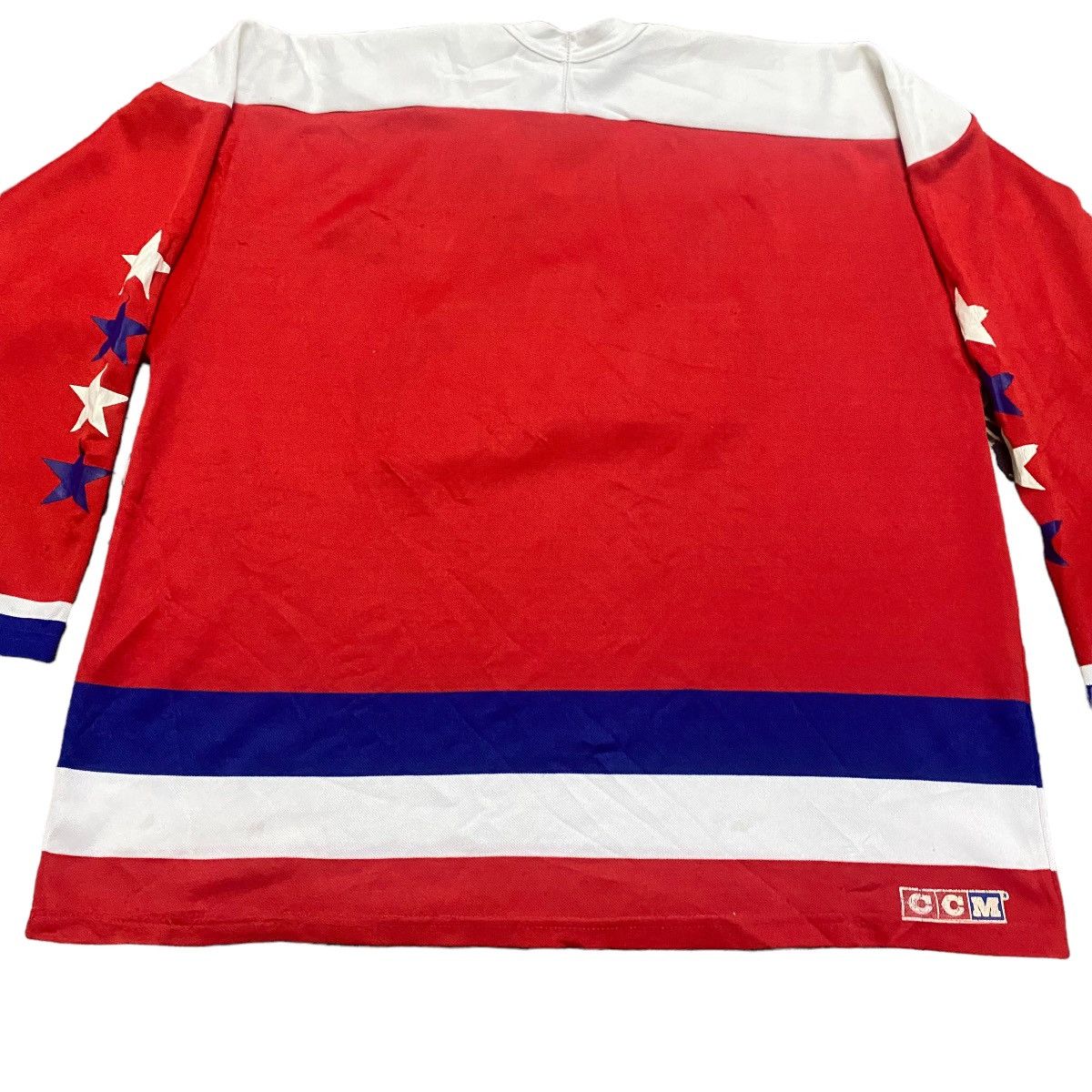 NHL Vintage 80s Washington Capitals Jersey Size US M / EU 48-50 / 2 - 10 Thumbnail