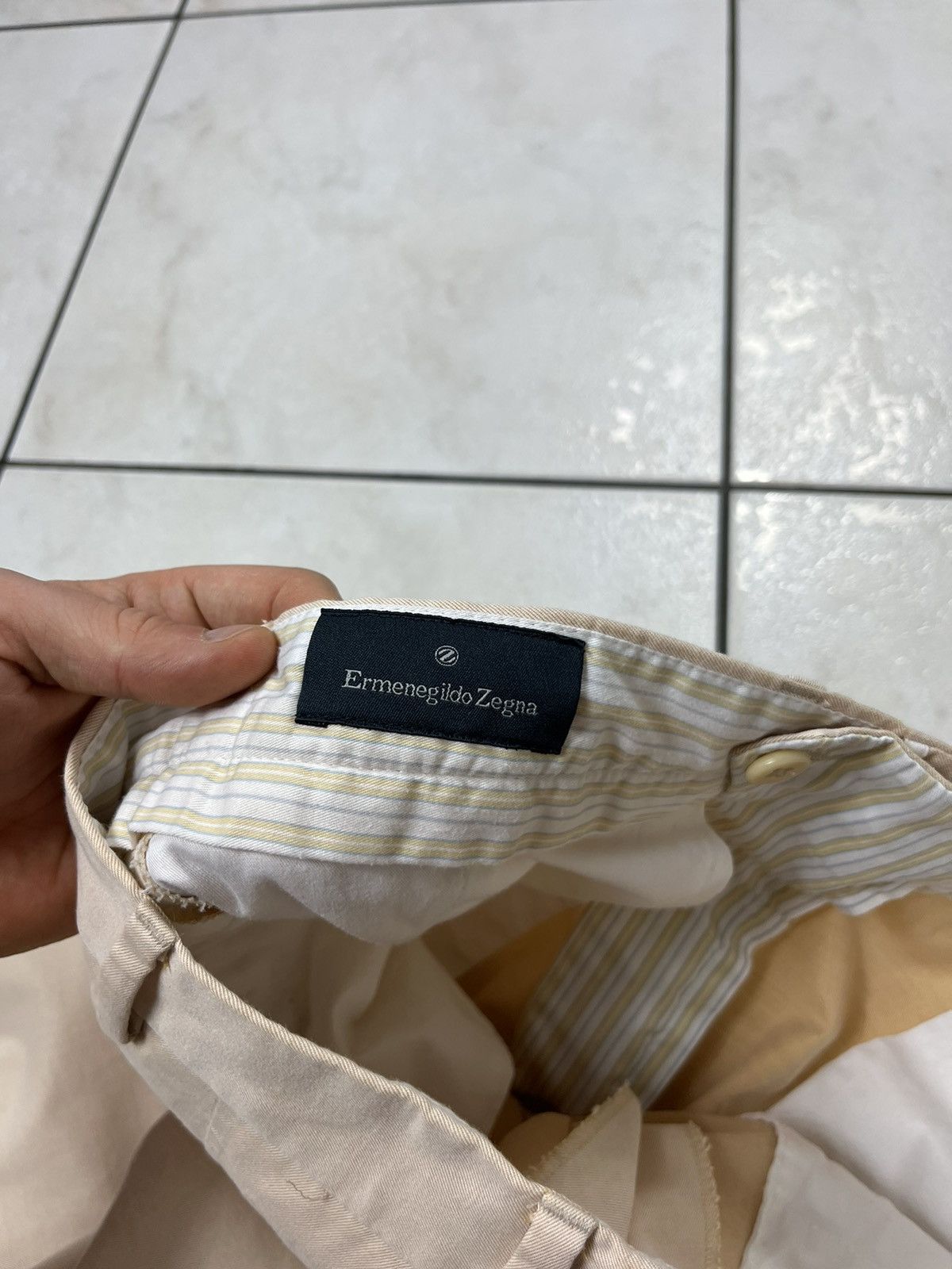Ermenegildo Zegna Ermenegildo Zegna casual creased pants pleated trousers Size US 34 / EU 50 - 19 Thumbnail