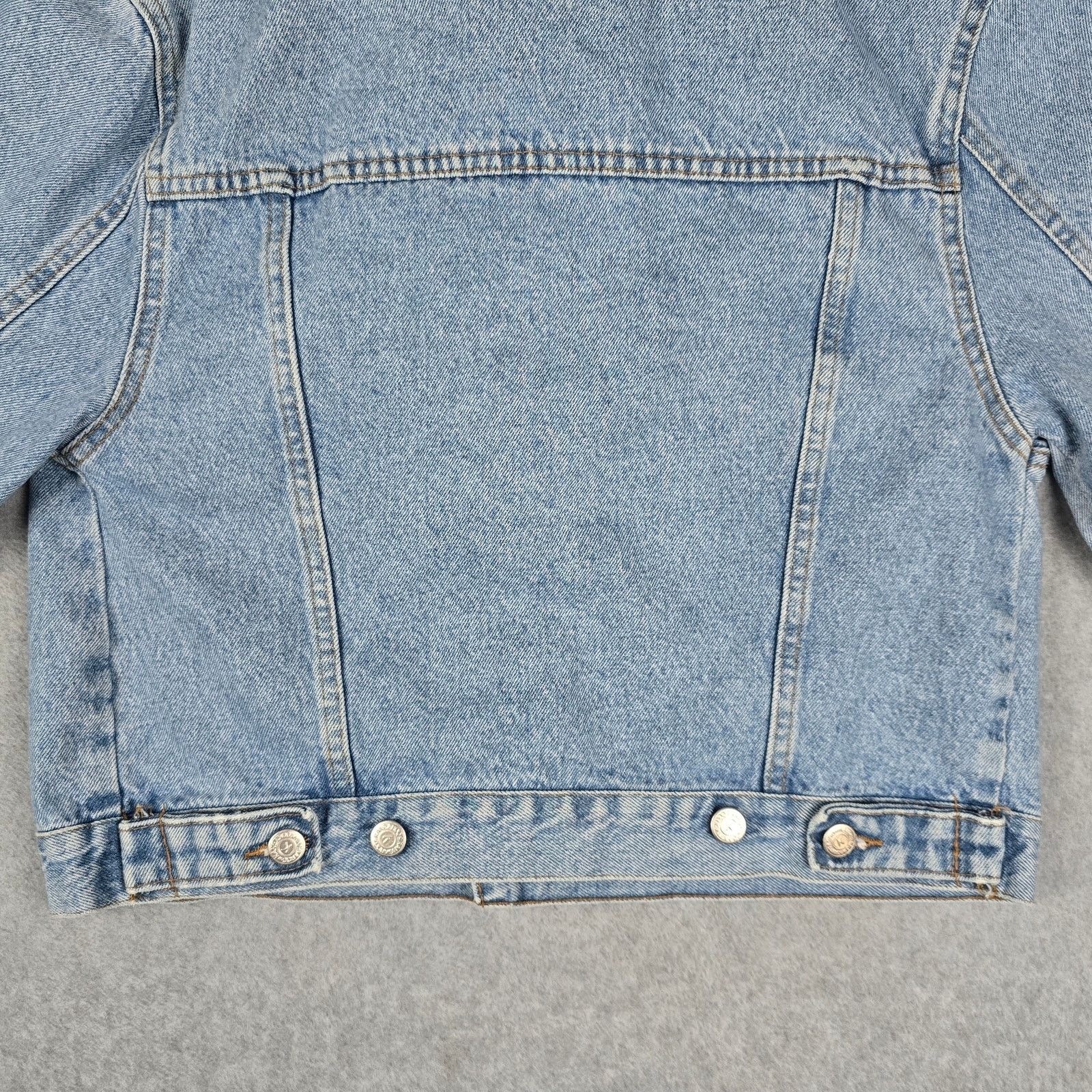 Willi Smith Willi Smith Medium Trucker Style Button Down Denim Jacket Size M / US 6-8 / IT 42-44 - 10 Thumbnail