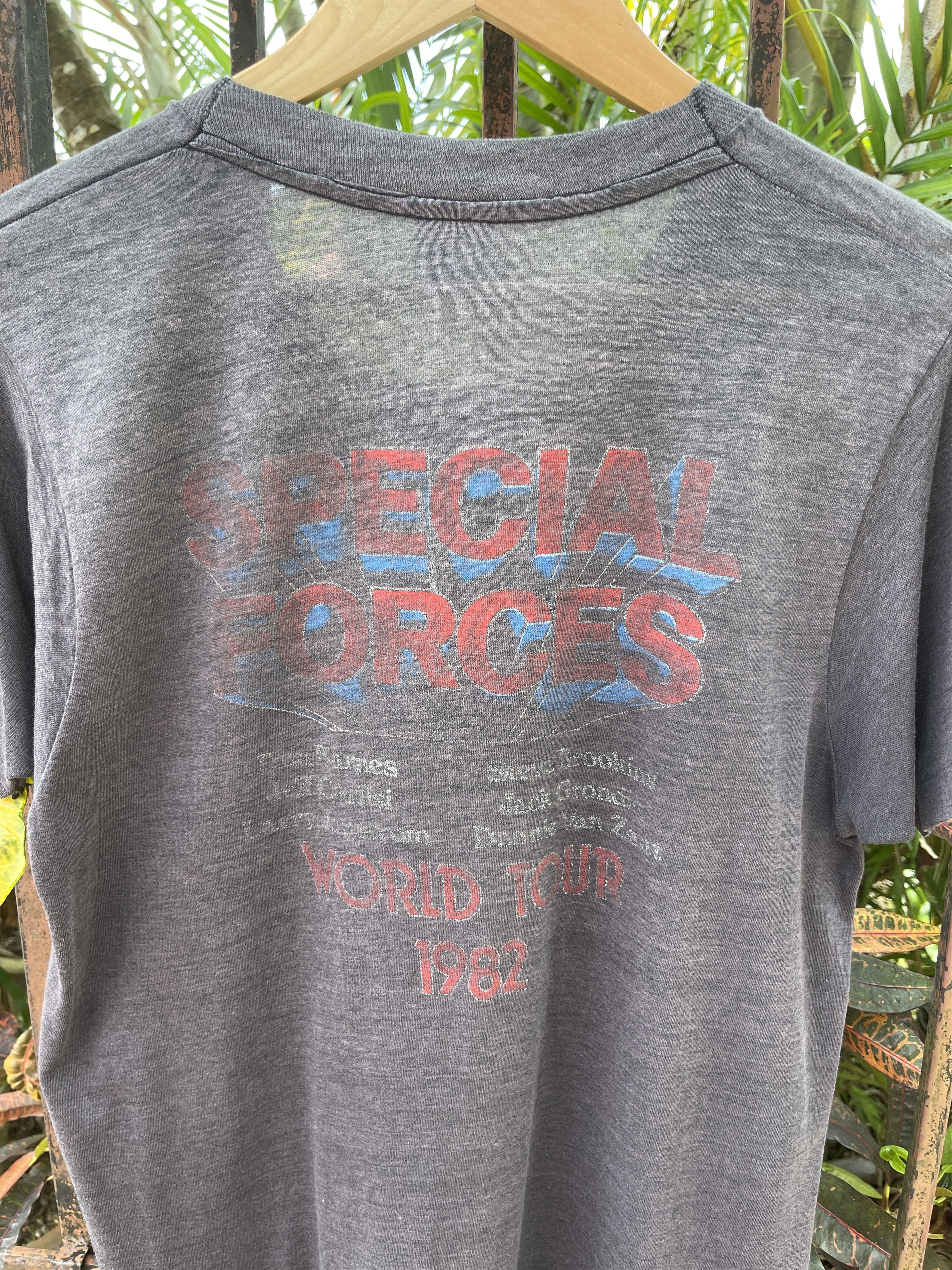 Band Tees Last Drop🔥Rare🔥Vintage 80s 38 Special Force Tour T-Shirr Size US S / EU 44-46 / 1 - 4 Thumbnail