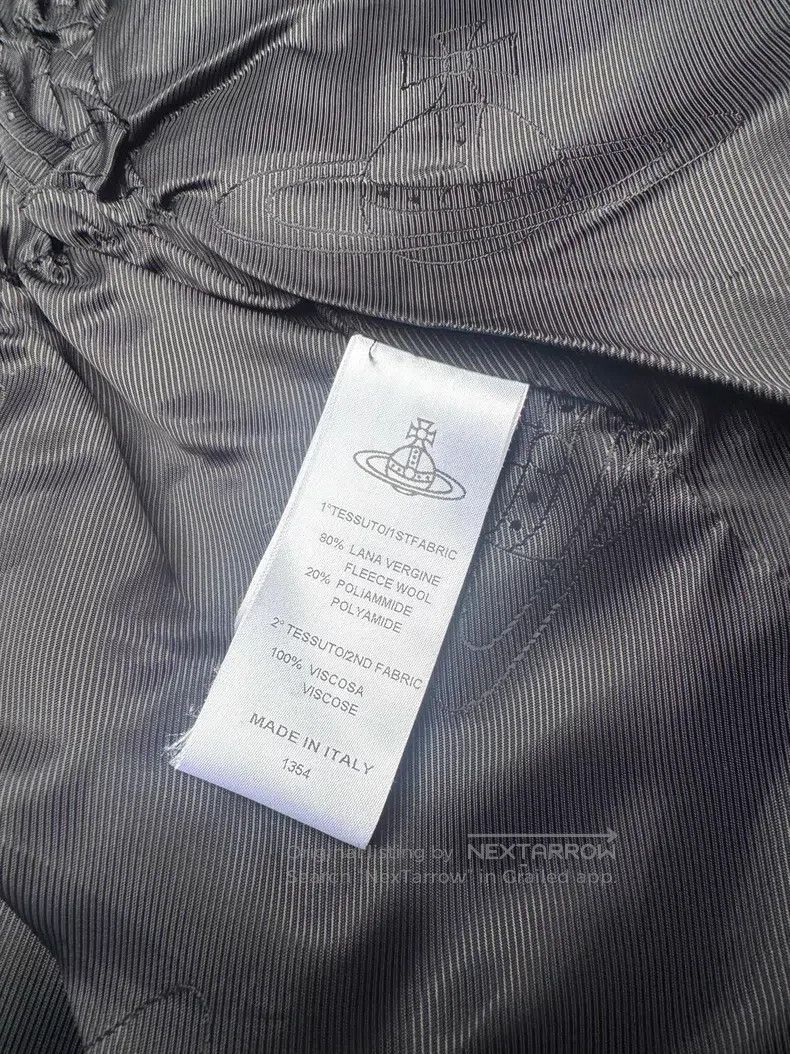 Vivienne Westwood Vivienne Westwood Double Breasted Tapered Wool Coat Size S / US 4 / IT 40 - 9 Thumbnail