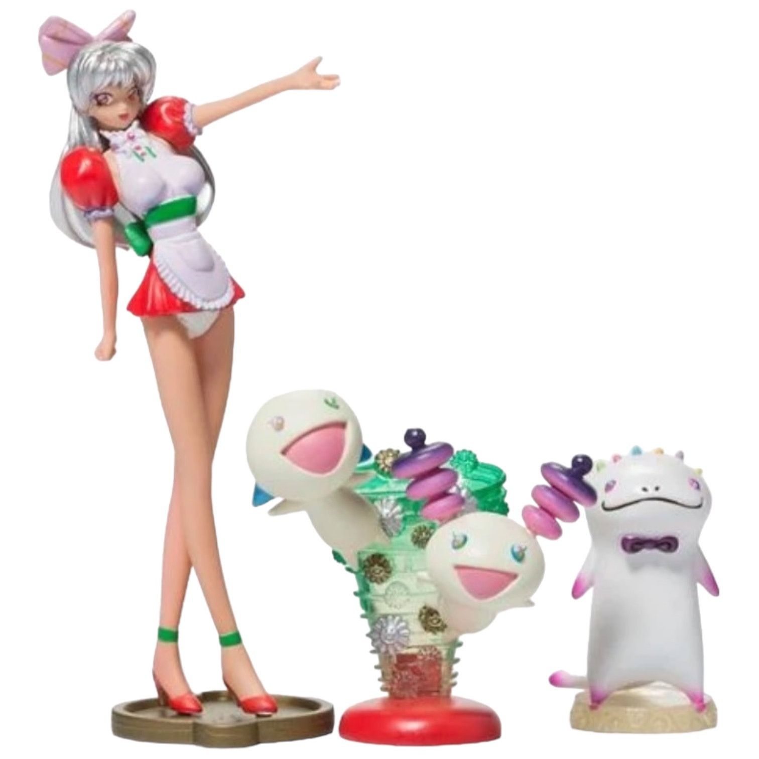 Takashi Murakami Takashi Murakami (2003) Superflat Museum Figurines Set of 3 Size ONE SIZE - 1 Thumbnail