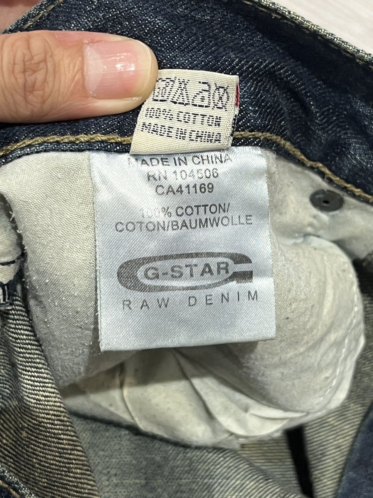 G-Star G-STAR RAW DENIM Size US 34 / EU 50 - 7 Thumbnail